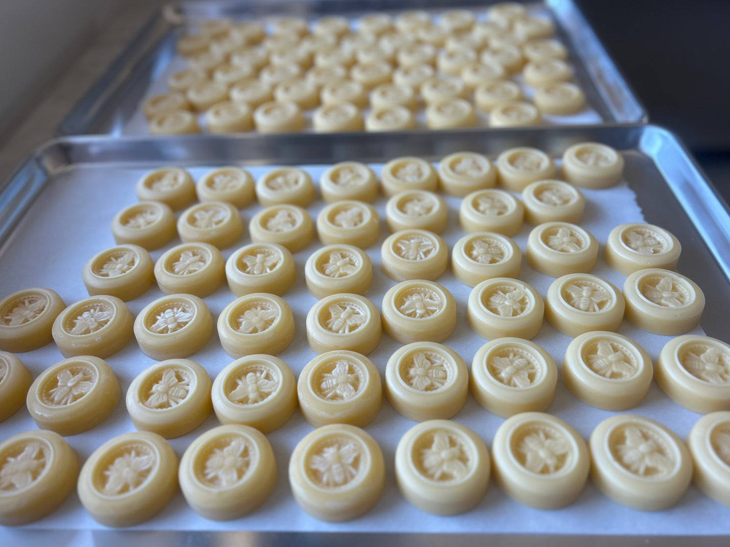 Cocoa Butter & Beeswax lotion bar , natural moisturizer for dry cracked skin Kendrick Homestead