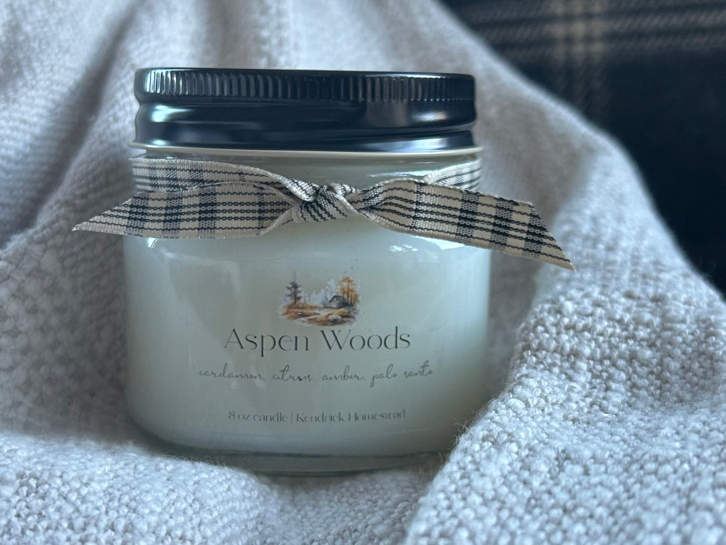 Heritage Collection- Aspen Woods 8oz candle, Kendrick Homestead
