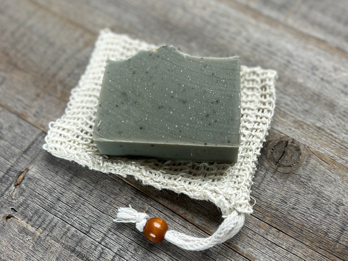 Sisal Soap Bag, Kendrick Homestead
