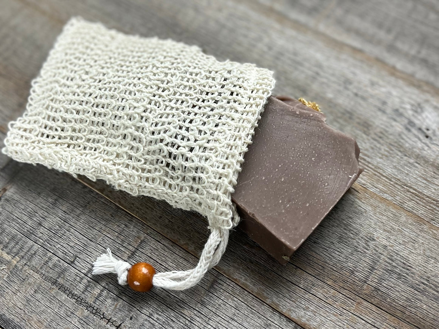 Sisal Soap Bag, Kendrick Homestead