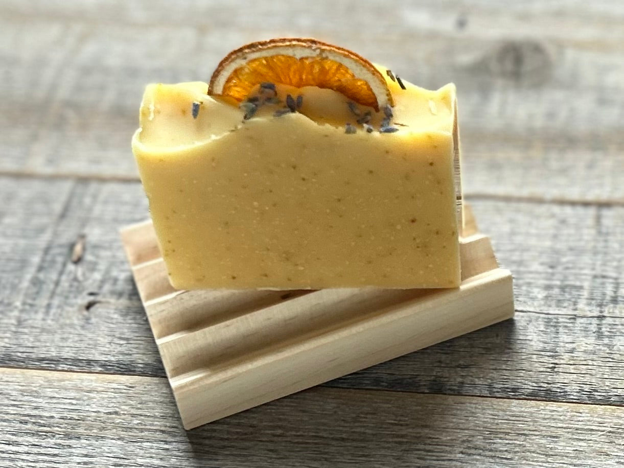 wood soap dish, Kendrick Homestead