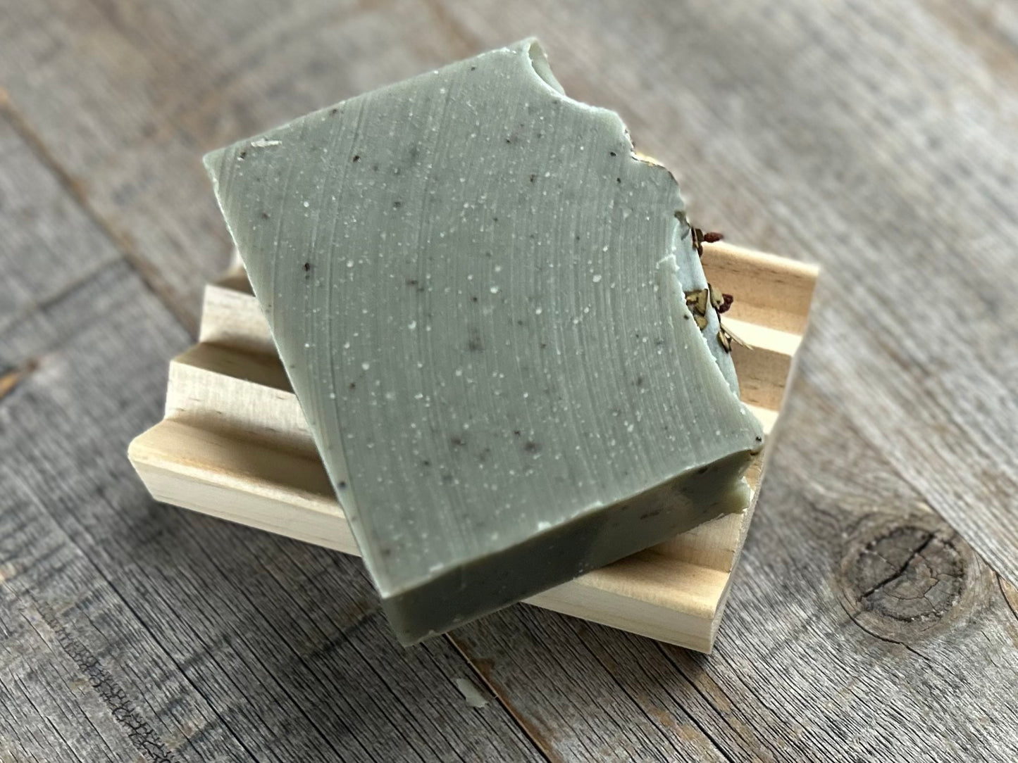 wood soap dish, Kendrick Homestead