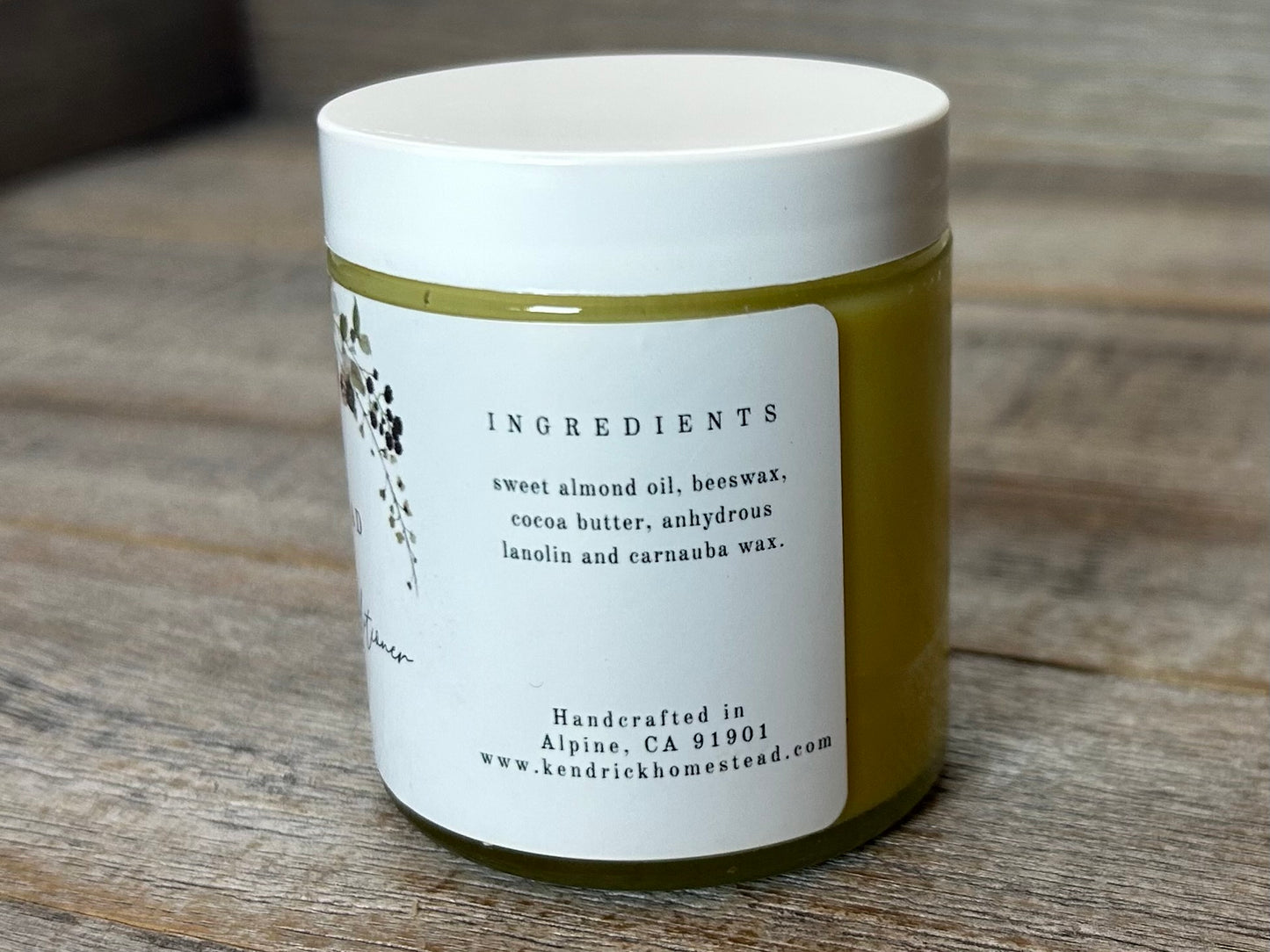 Leather conditioner, natural beeswax polish Kendrick Homestead