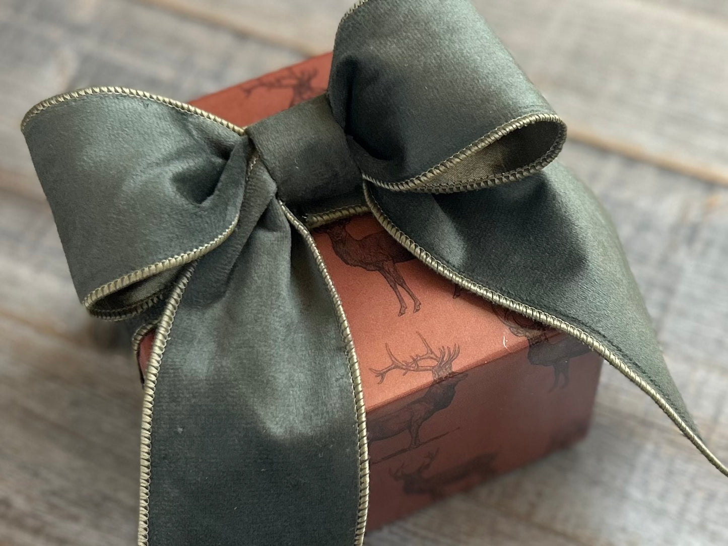 Elk gift wrapping, Kendrick Homestead