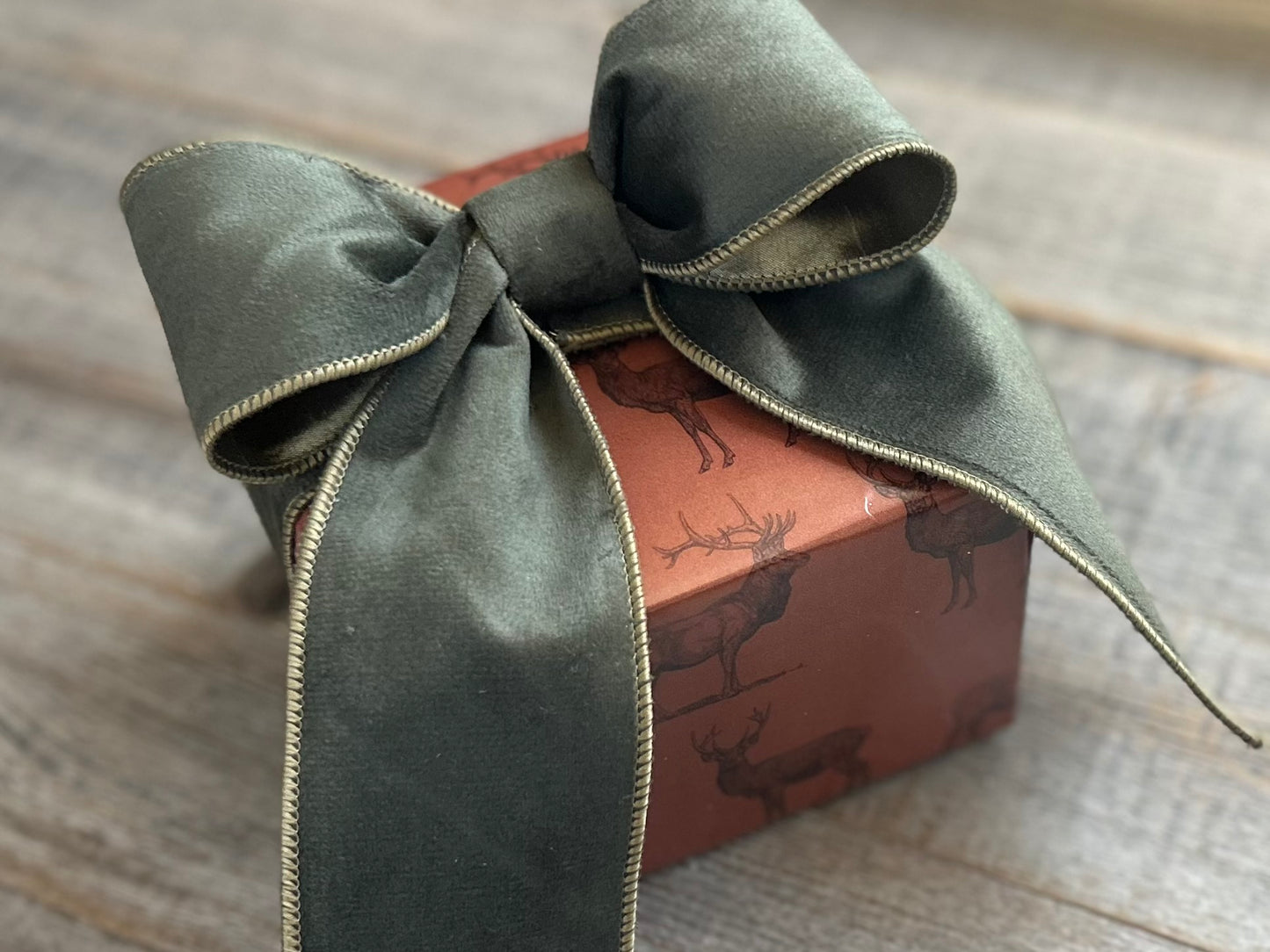 Elk gift wrapping, Kendrick Homestead