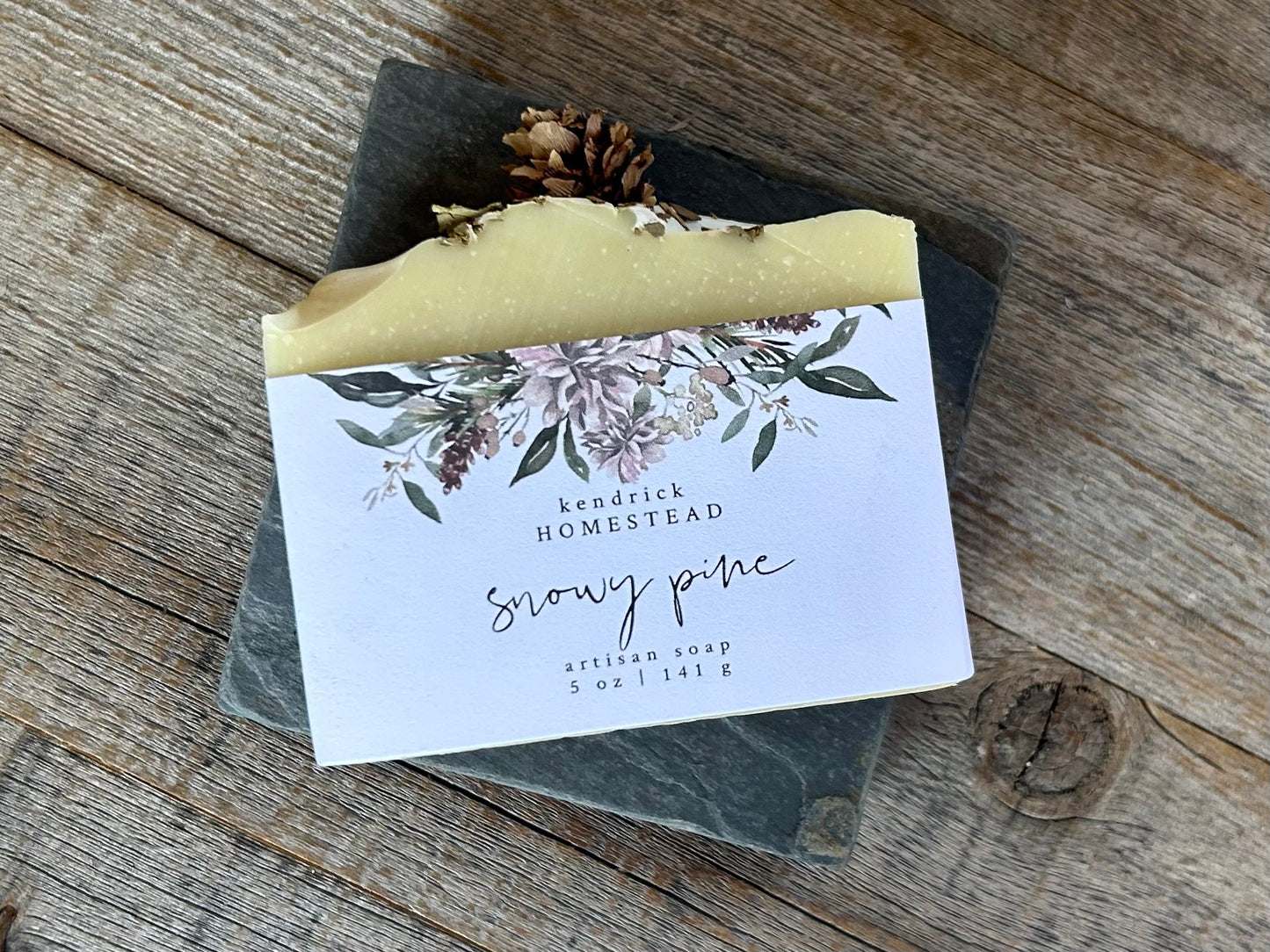 California Gold Slate soap dish, Kendrick Homestead