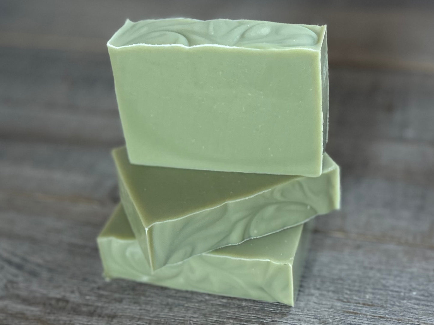 French Green Clay facial soap, Kendrick Homestead