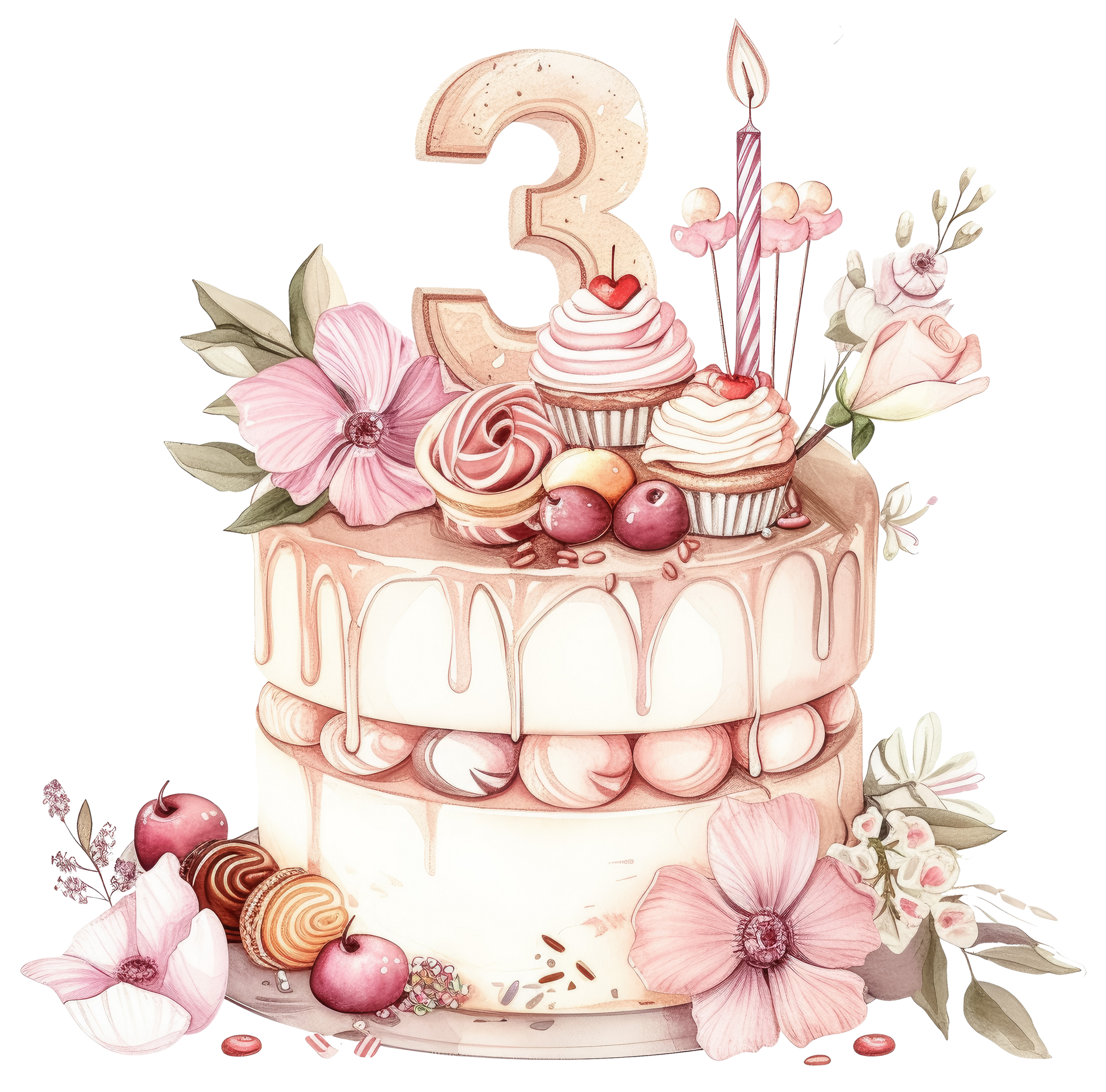 Cake with Numbers