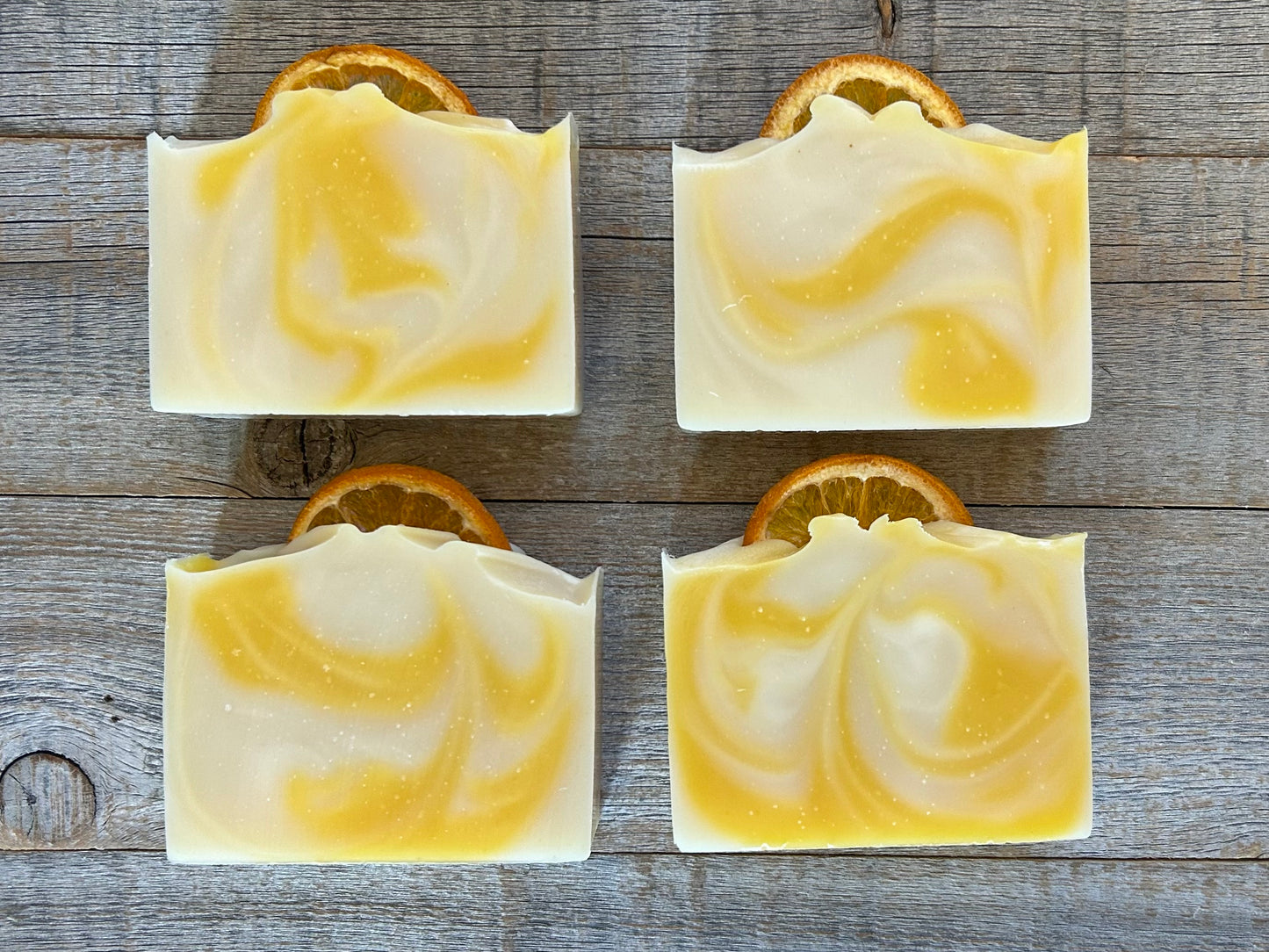 Sweet Orange Goat's milk soap, Kendrick Homestead