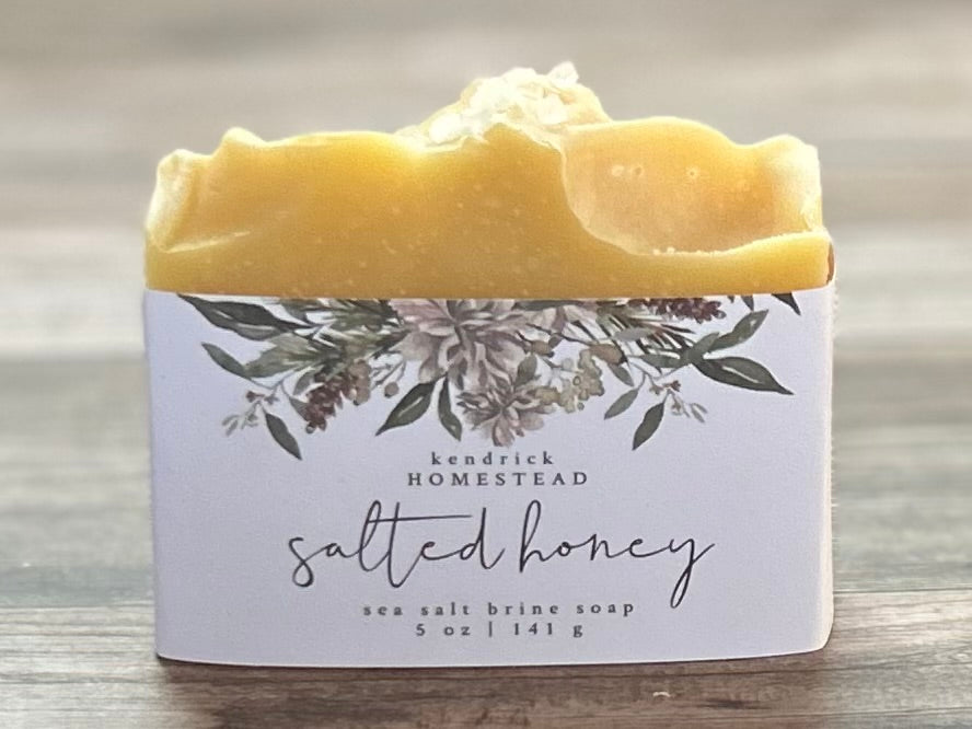 Salted Honey Sea Salt Brine Soap