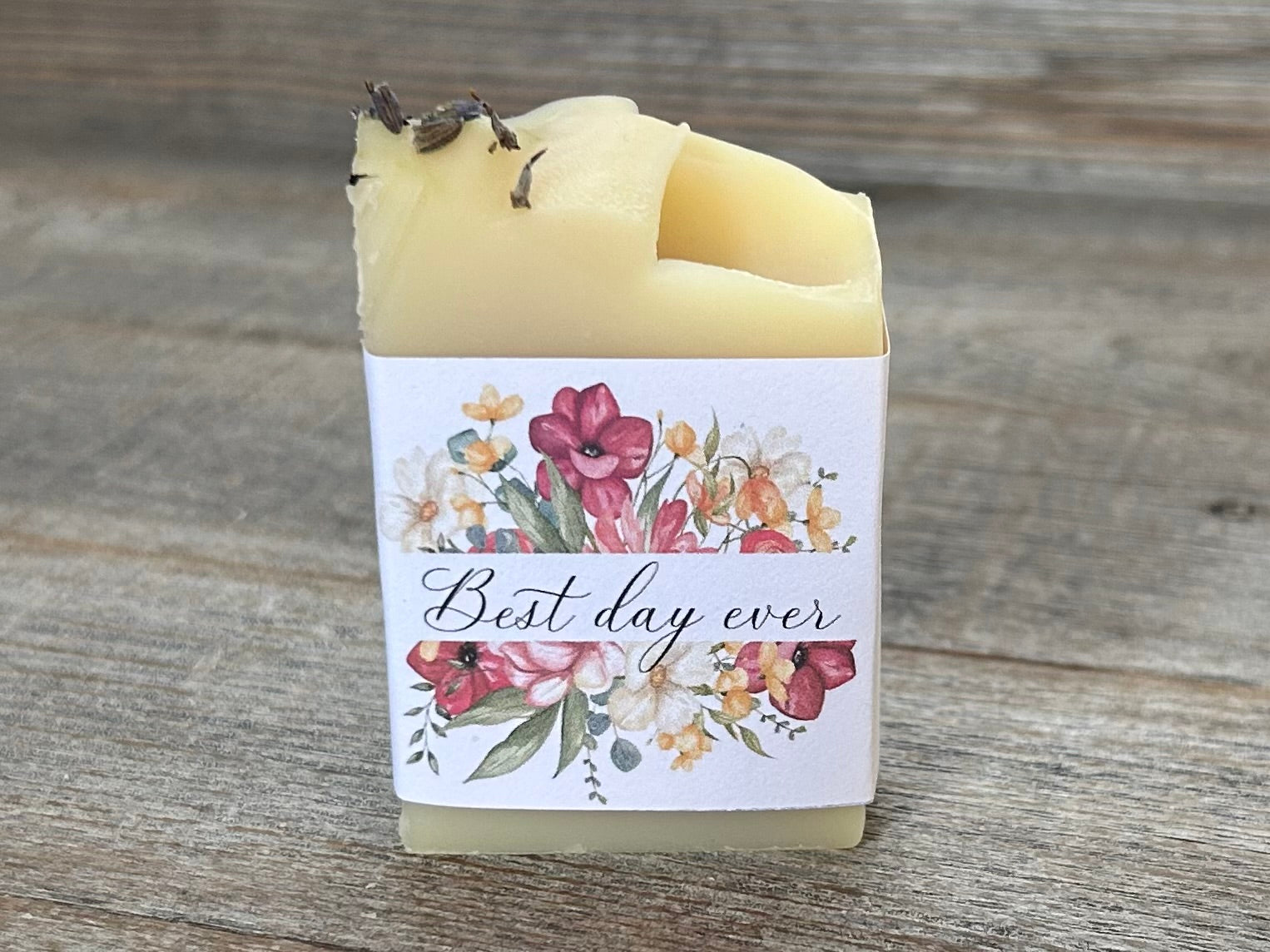 Spring Time soap party favor Kendrick Homestead