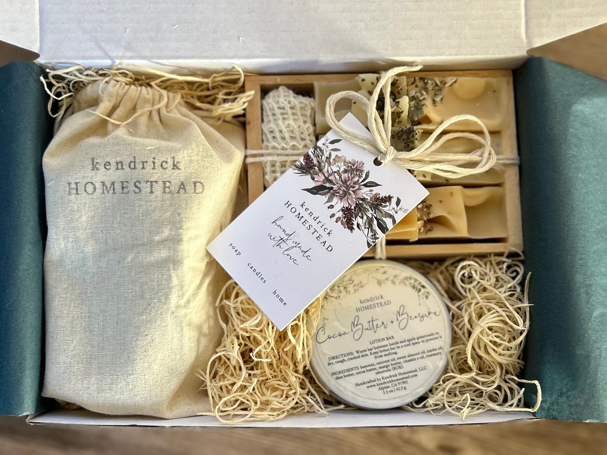 Deluxe Sample Box gift set Kendrick Homestead