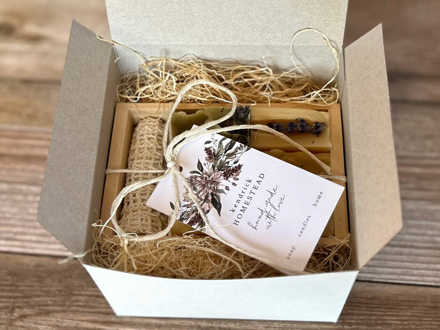 soap sample crate