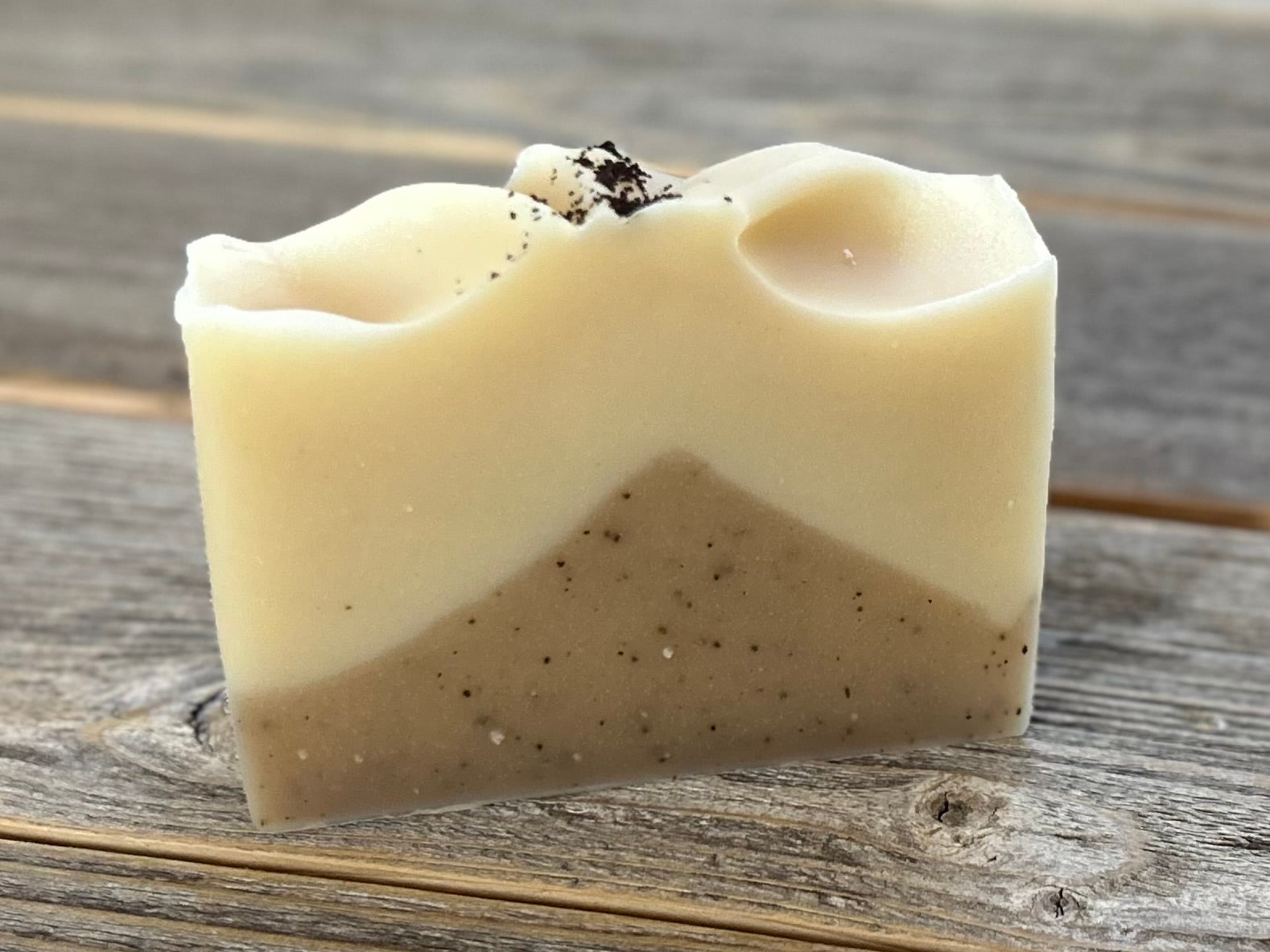 Coffee & Cream coconut milk soap, Kendrick Homestead