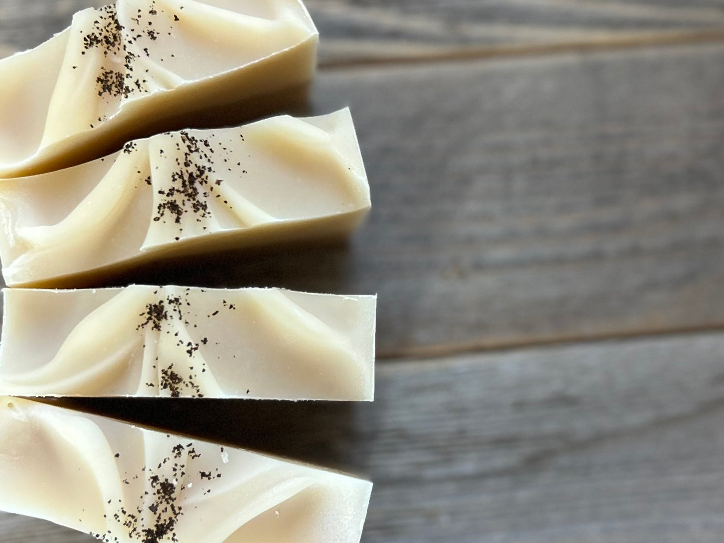 Coffee & Cream coconut milk soap, Kendrick Homestead