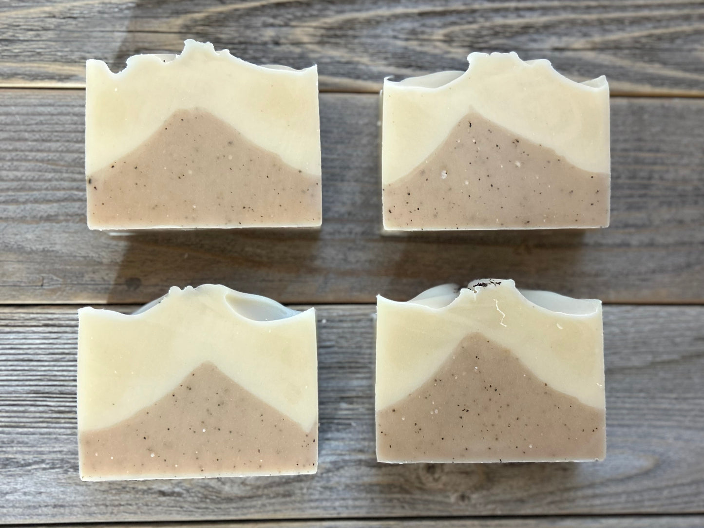 Coffee & Cream coconut milk soap, Kendrick Homestead