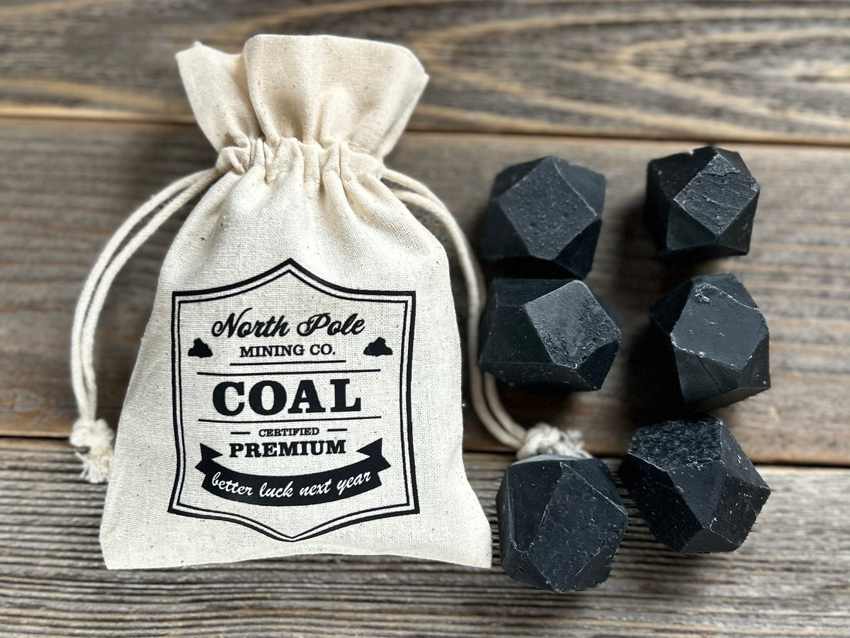 Lump of Coal soap, Kendrick Homestead