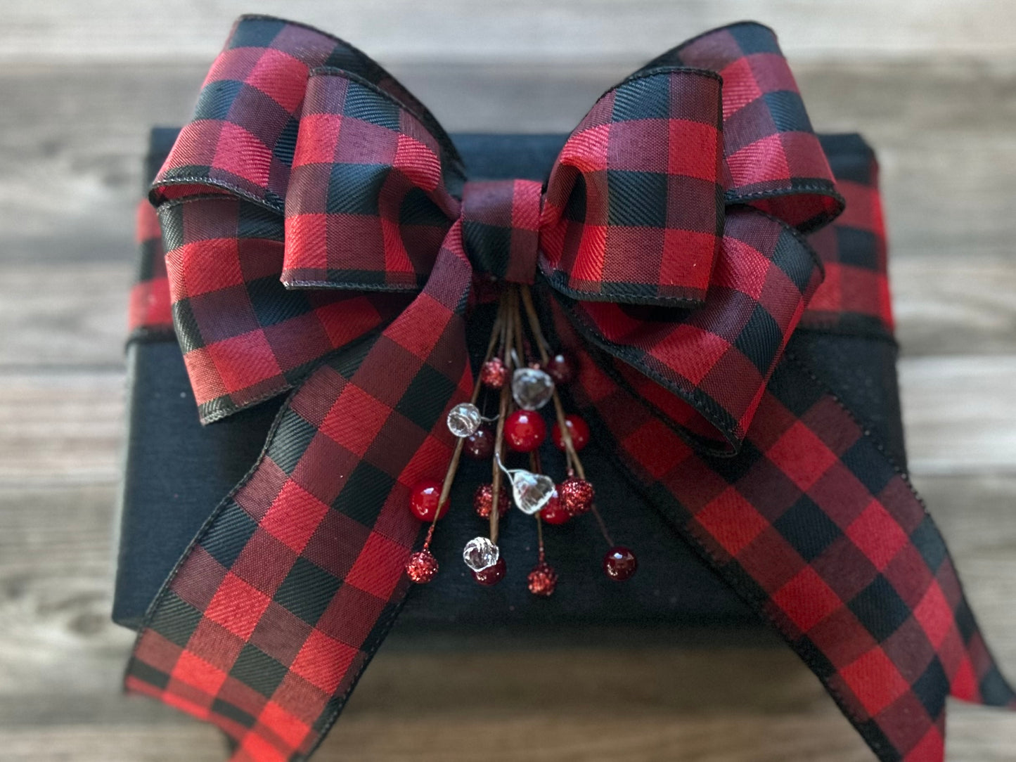 buffalo plaid Christmas gift