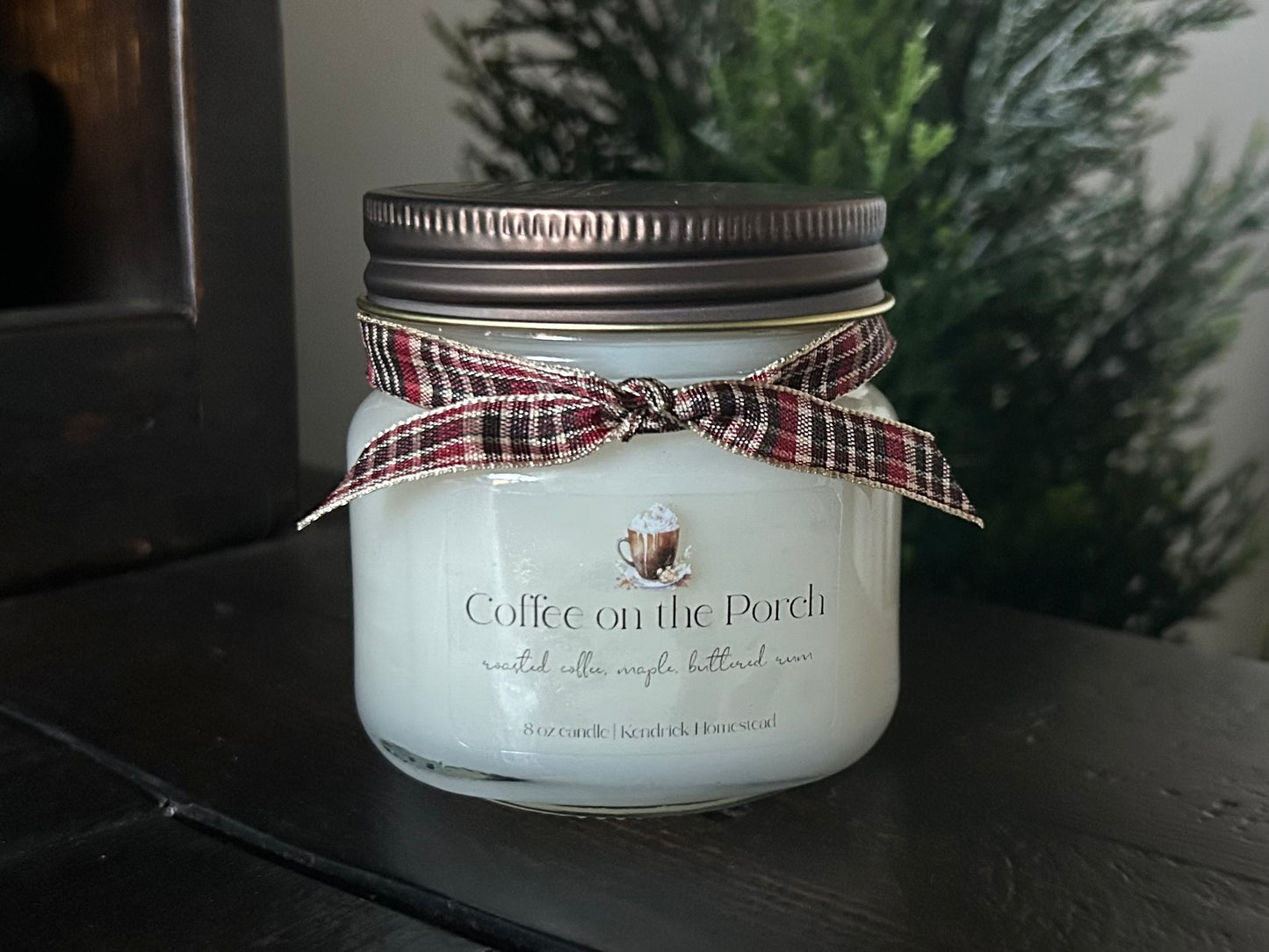 Heritage Collection- Coffee on the Porch 8oz candle, Kendrick Homestead