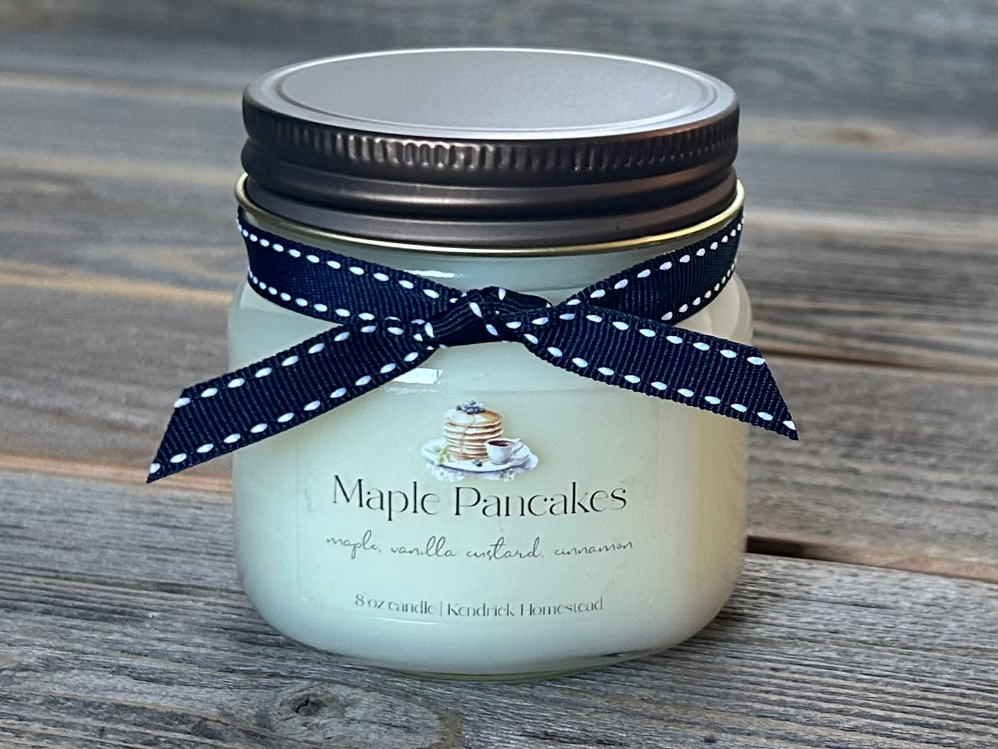 Heritage Collection- Maple Pancakes 8oz candle, Kendrick Homestead