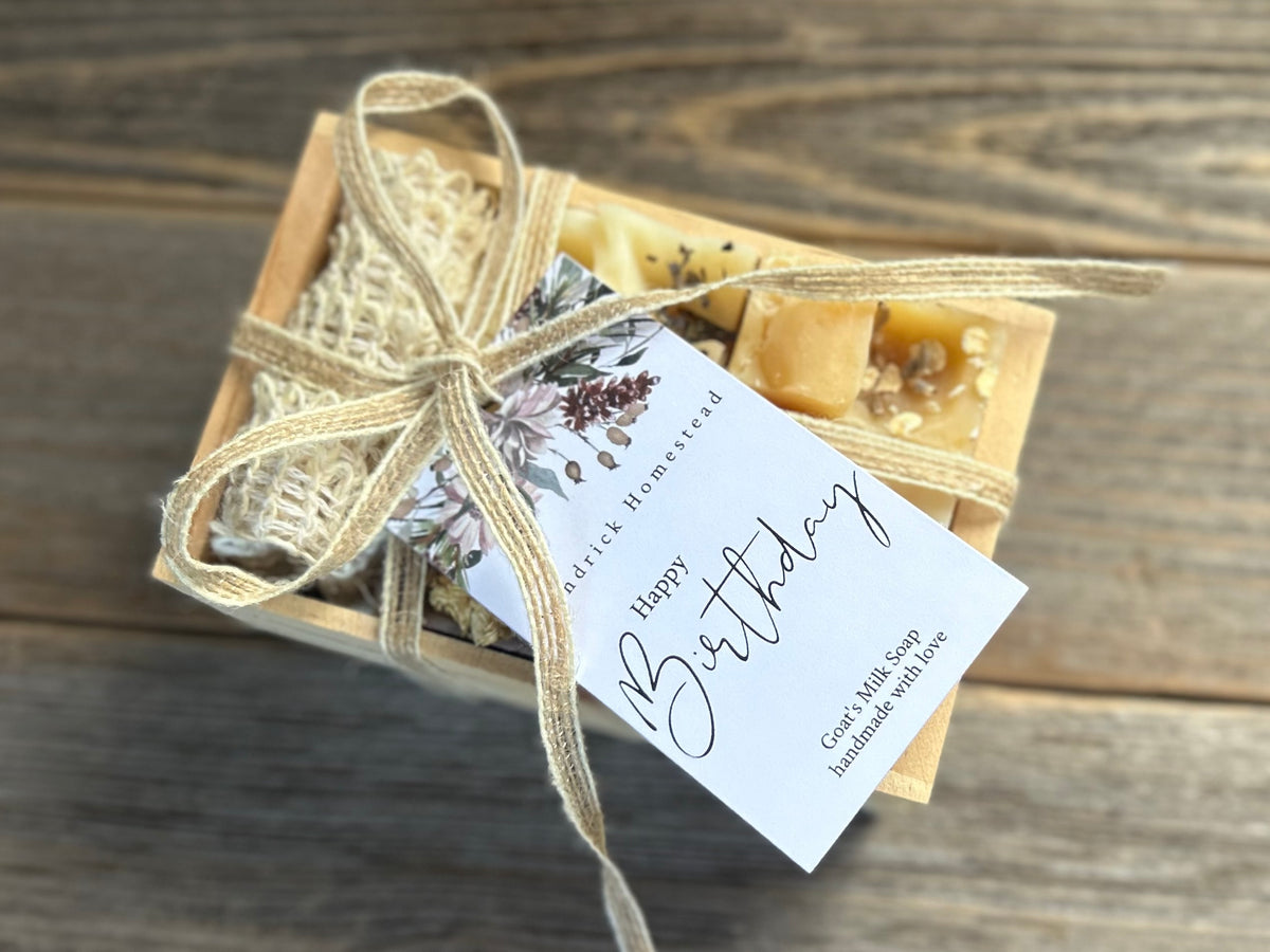 soap sample crate
