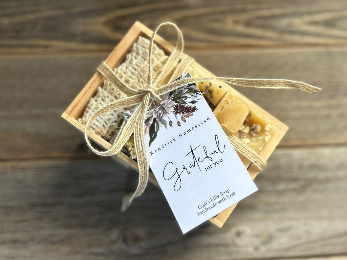soap sample crate