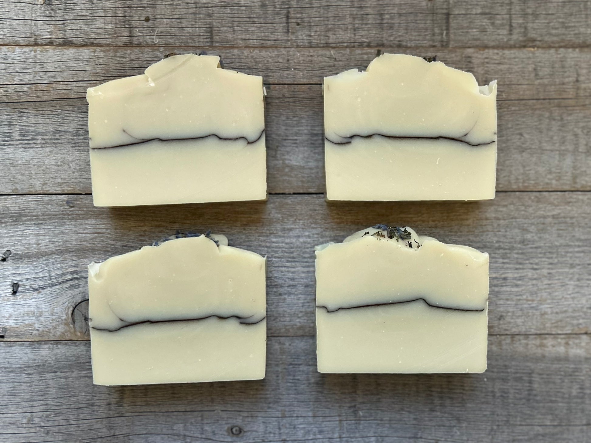 Lavender & Mint coconut milk soap, lavender, peppermint and spearmint essential oil, Kendrick Homestead