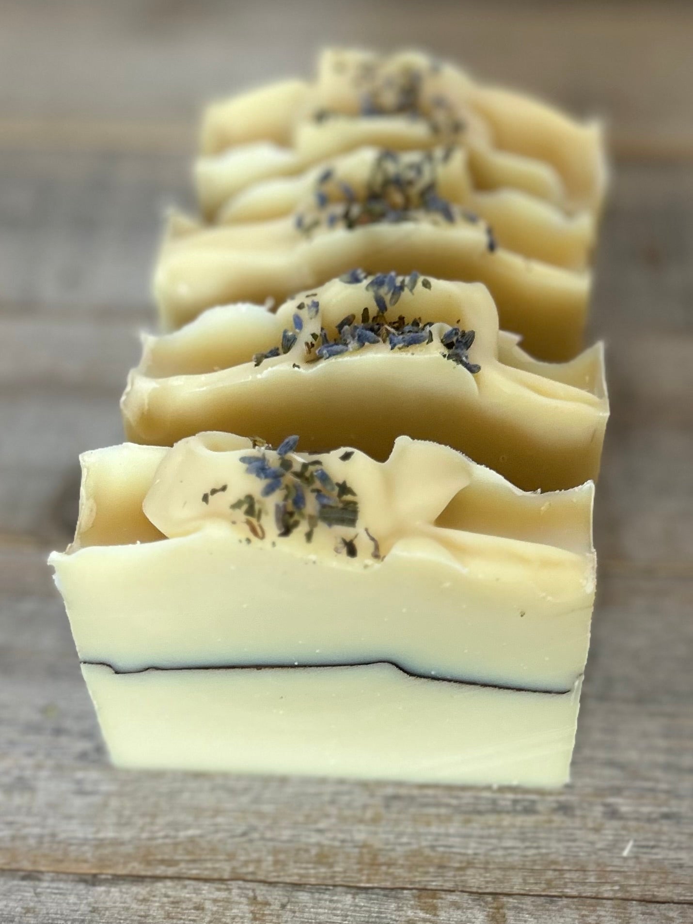 Lavender & Mint coconut milk soap, lavender, peppermint and spearmint essential oil, Kendrick Homestead