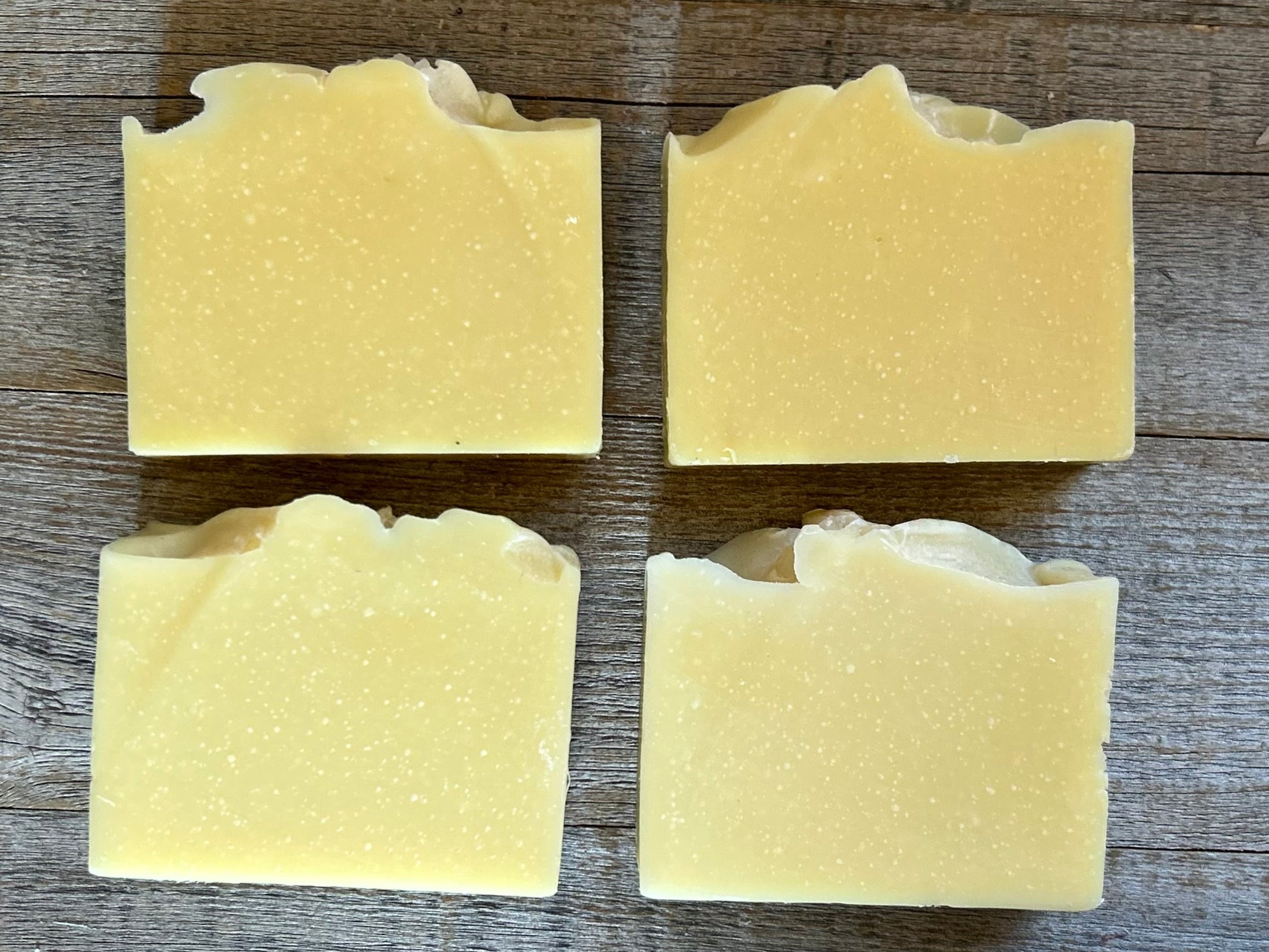 Salted Honey salt brine soap, orange, lemon and sage essential oil, Kendrick Homestead