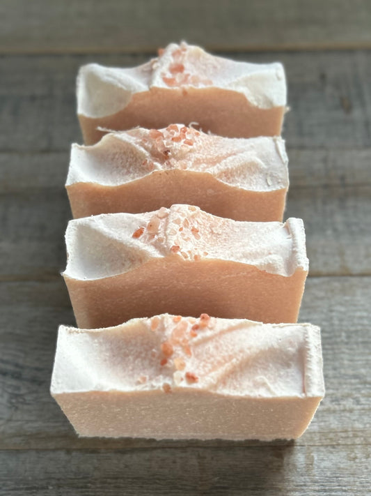 Grapefruit Sea Salt salt bar, Kendrick Homestead