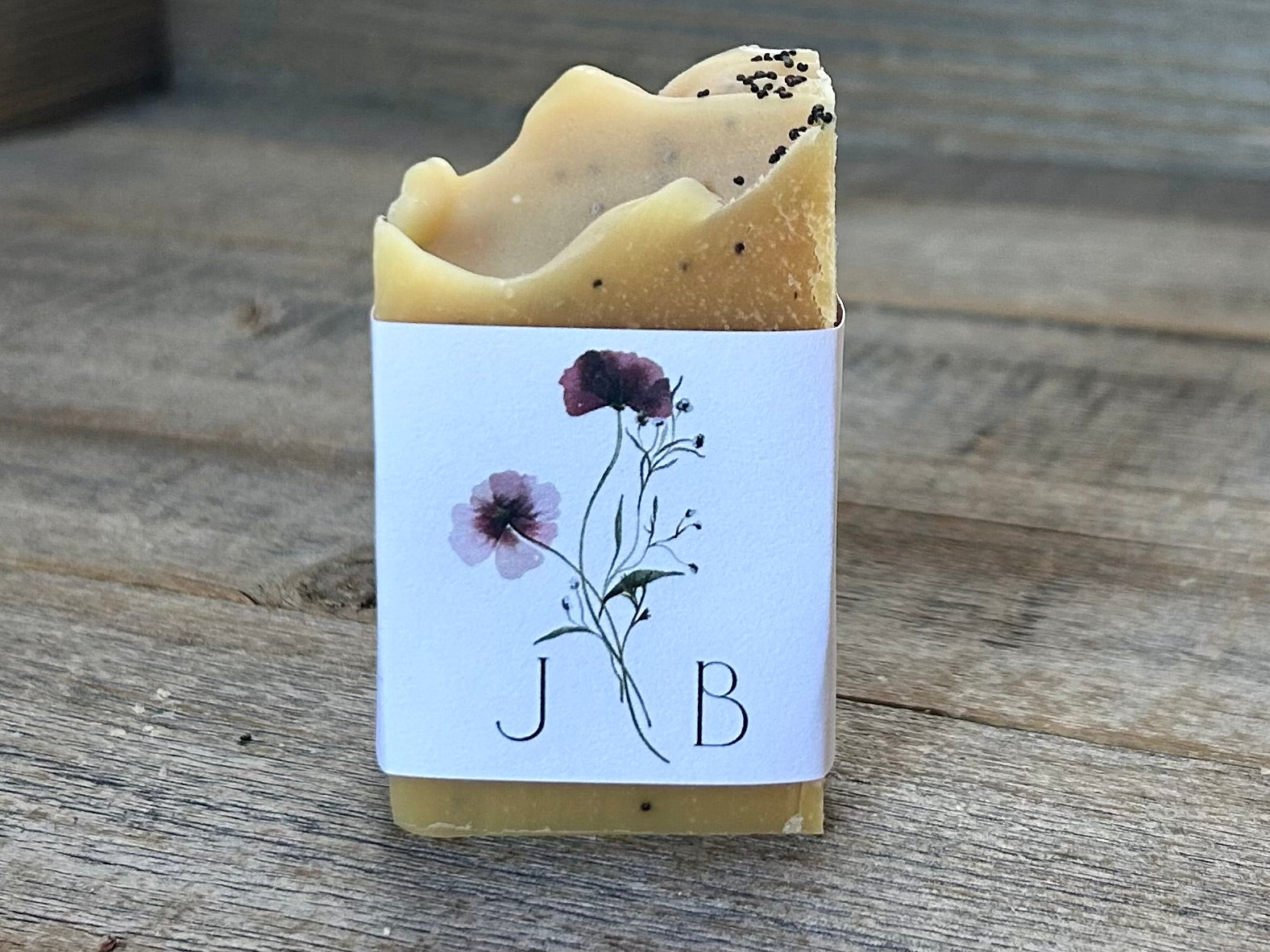 Wildflower soap favors