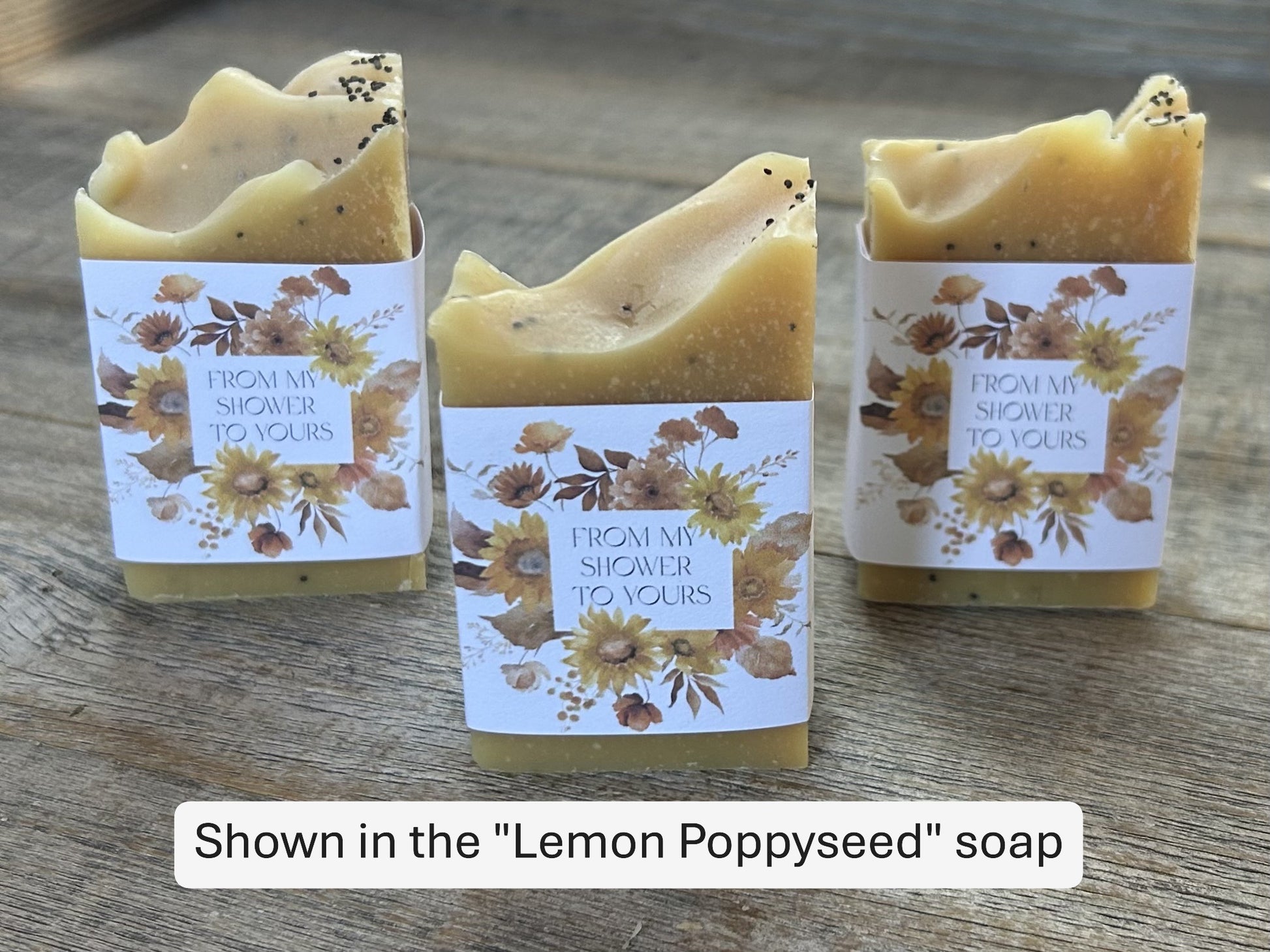 Harvest soap favors