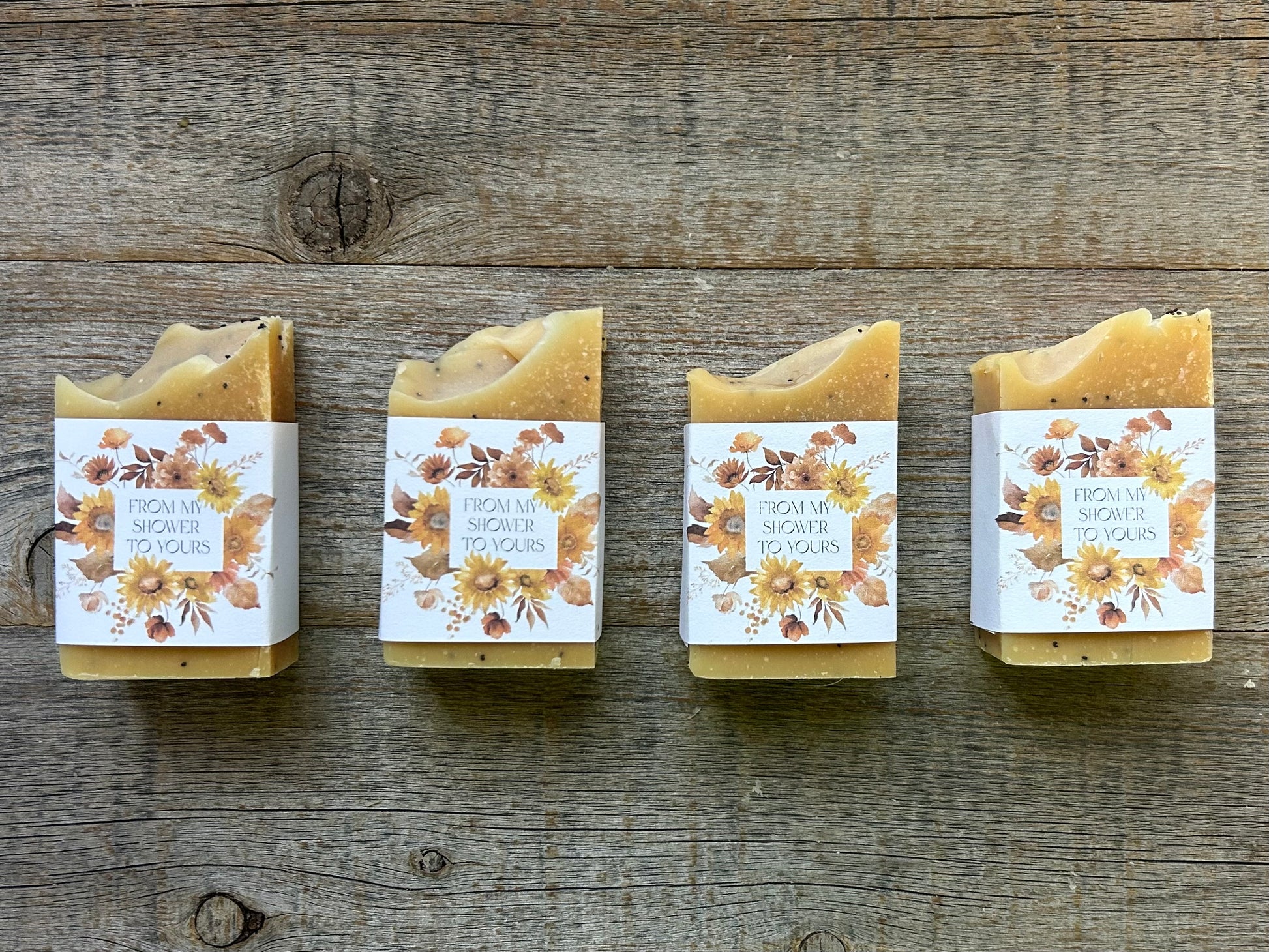 Harvest soap favors