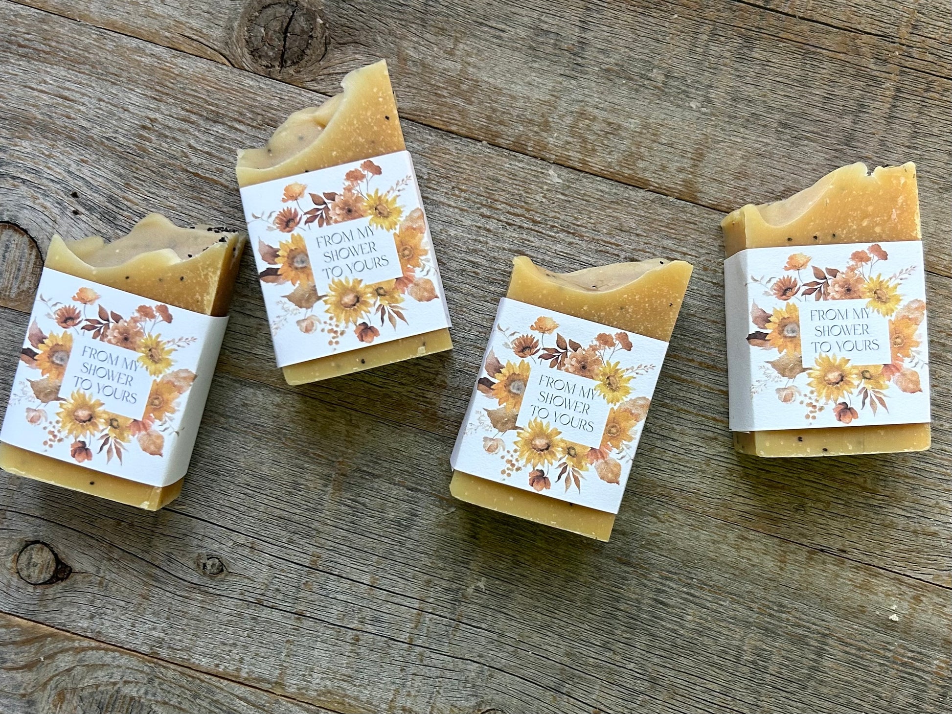 Harvest soap favors