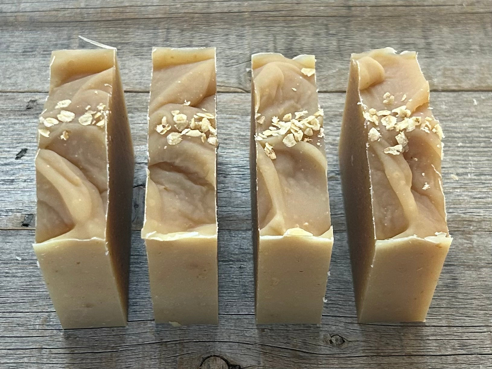 Oatmeal & Molasses goat's milk soap, Kendrick Homestead