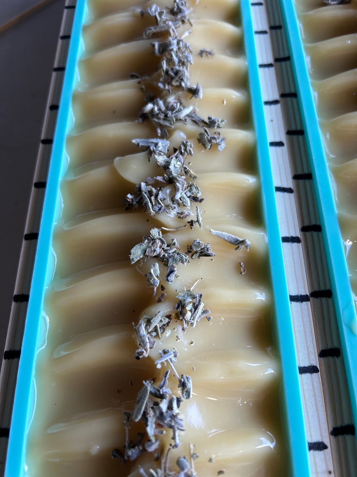 LAVENDER & WHITE SAGE goat's milk soap