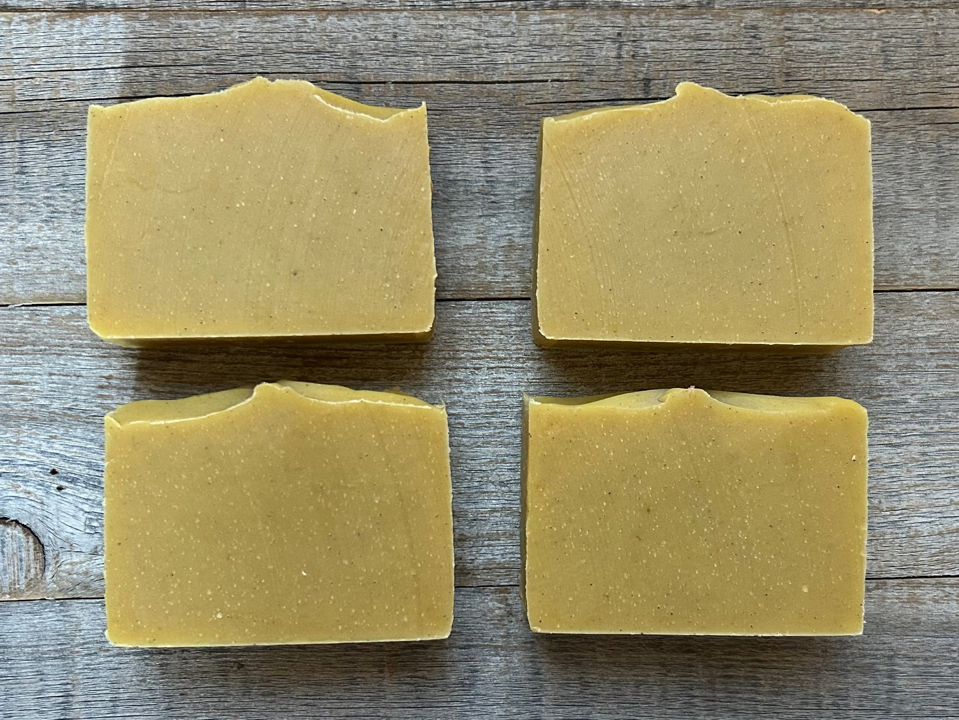 A delightful combination of organic pumpkin puree, cinnamon and clove.  The high amount of shea butter creates a luxurious feel. If you are obsessed with pumpkins, this is the perfect fall season soap. Kendrick Homestead