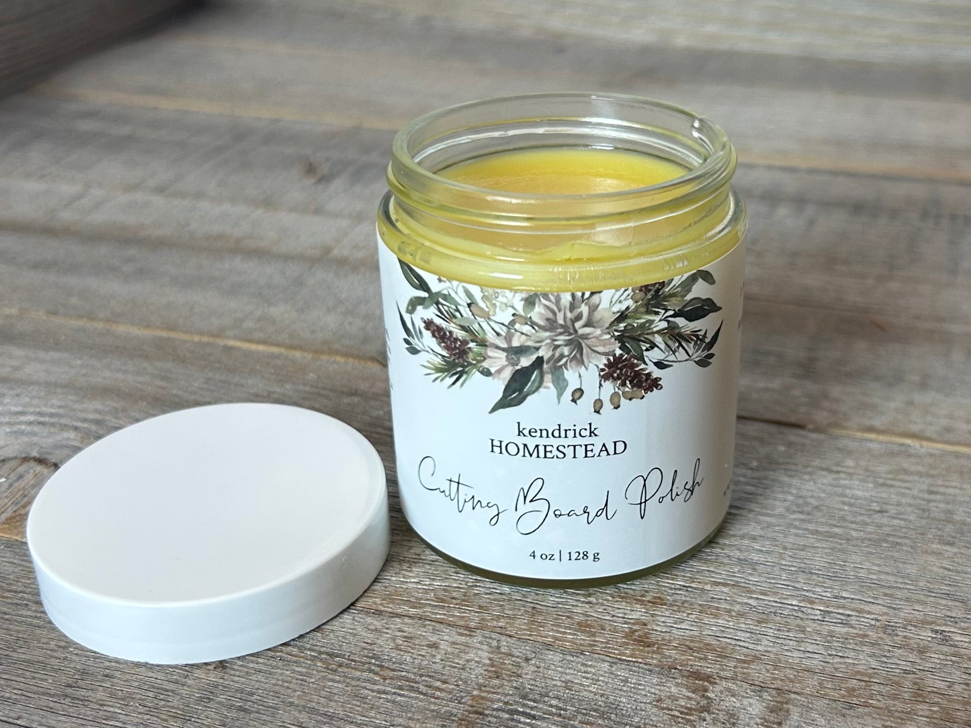 natural Beeswax polish, Kendrick Homestead