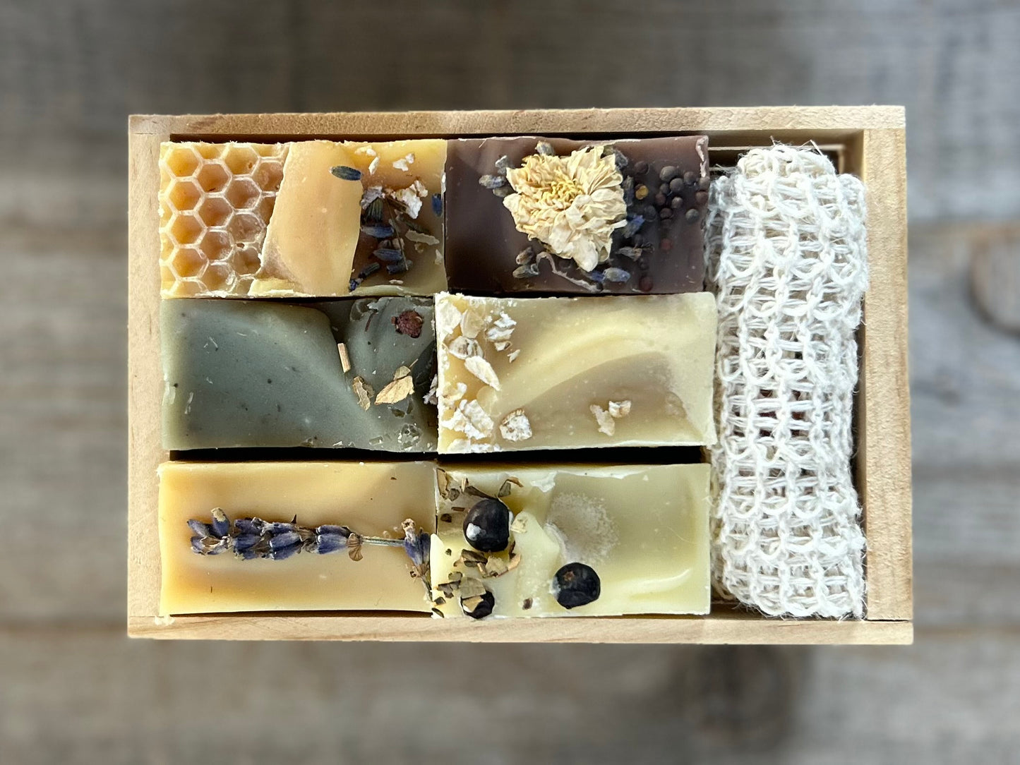 Soap Sample Crate, Kendrick Homestead