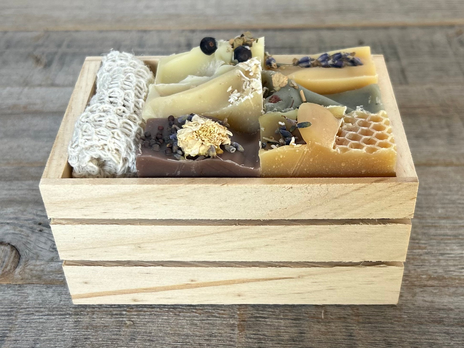 Soap Sample Crate, Kendrick Homestead