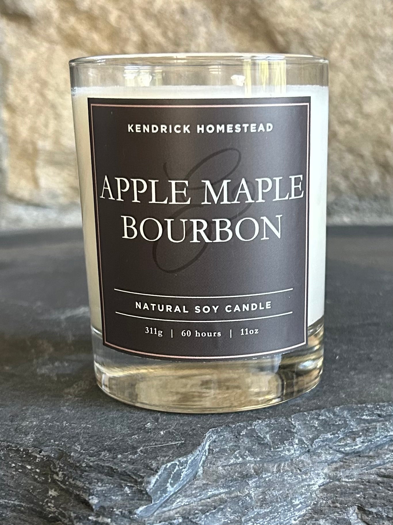 APPLE & MAPLE BOURBON soy candle