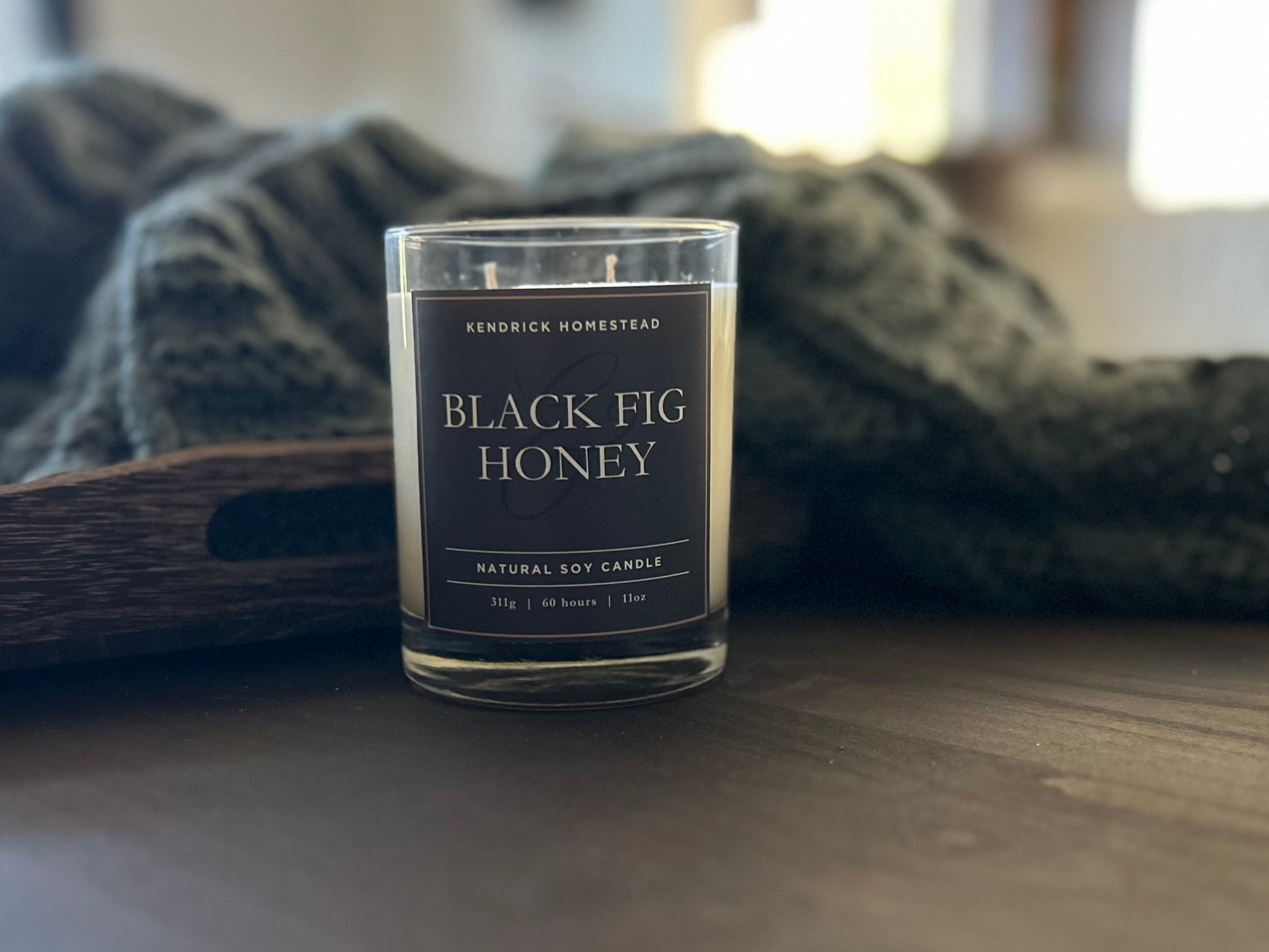 BLACK FIG & HONEY soy candle