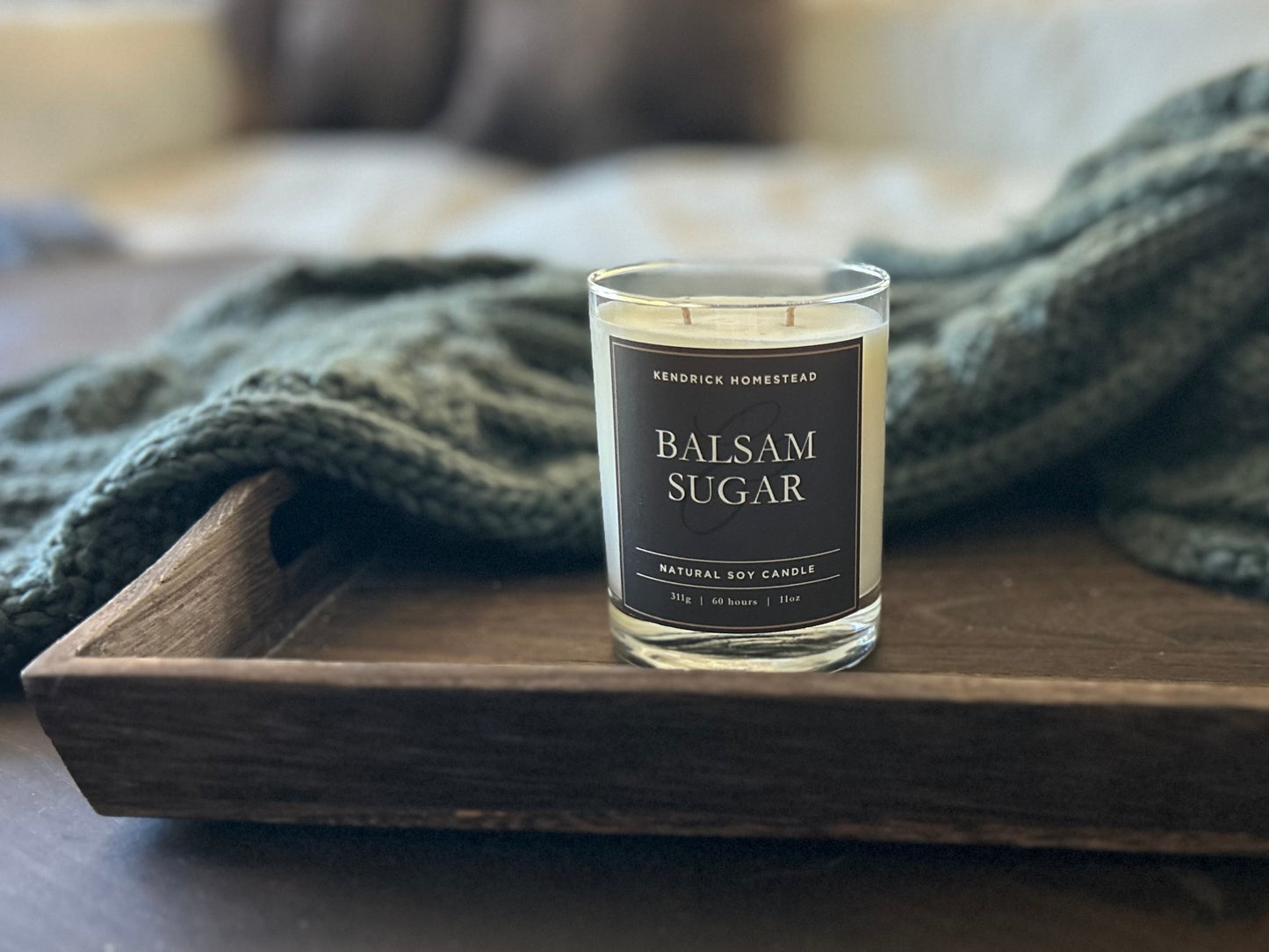 BALSAM & SUGAR soy candle