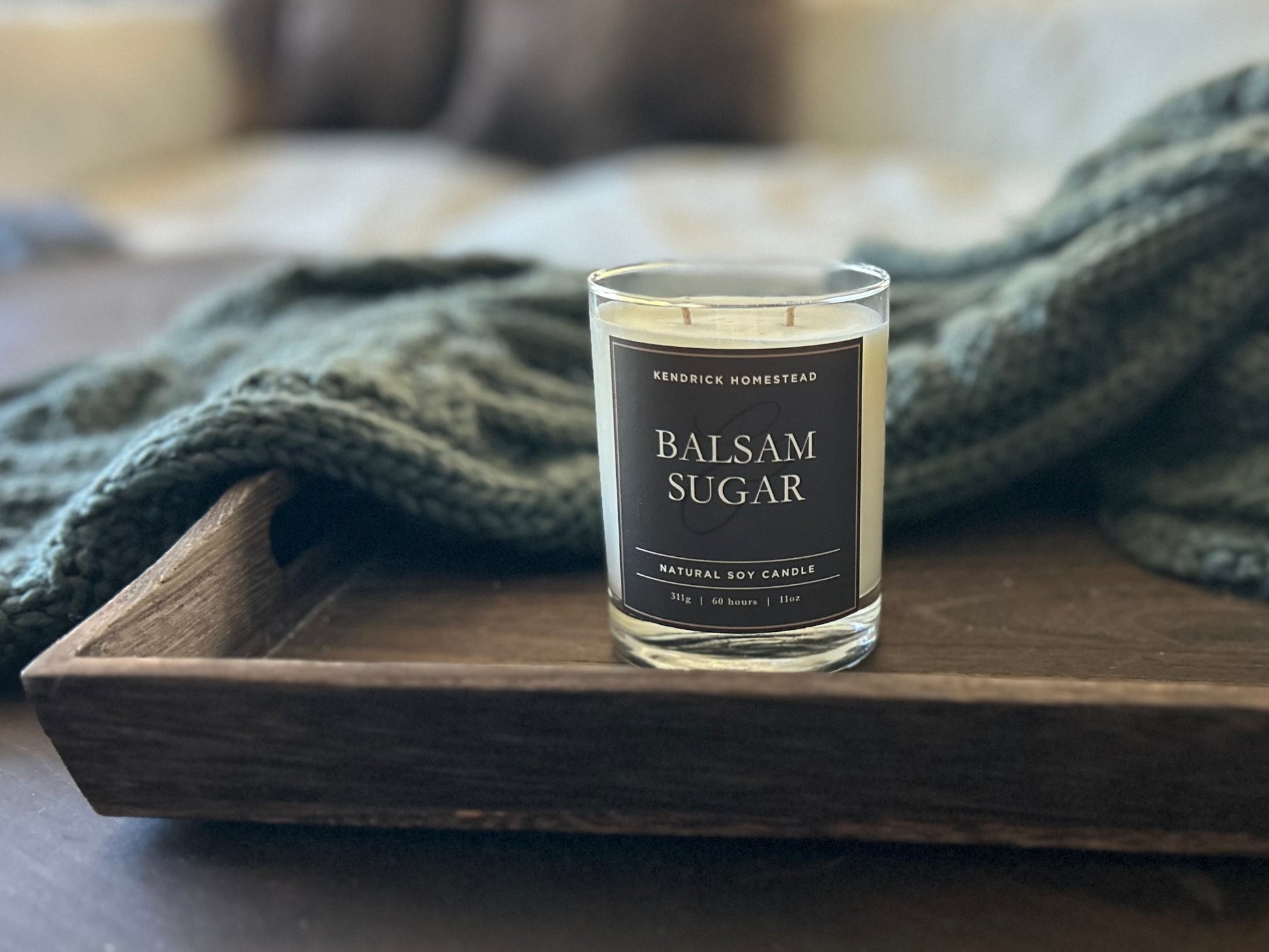 BALSAM & SUGAR soy candle