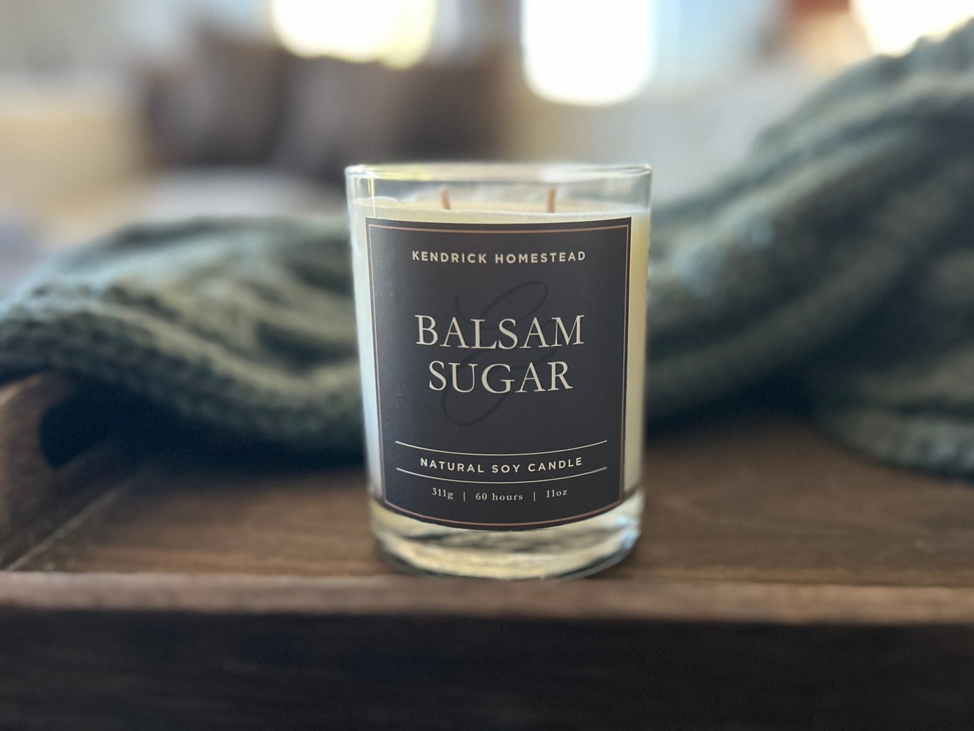 BALSAM & SUGAR soy candle