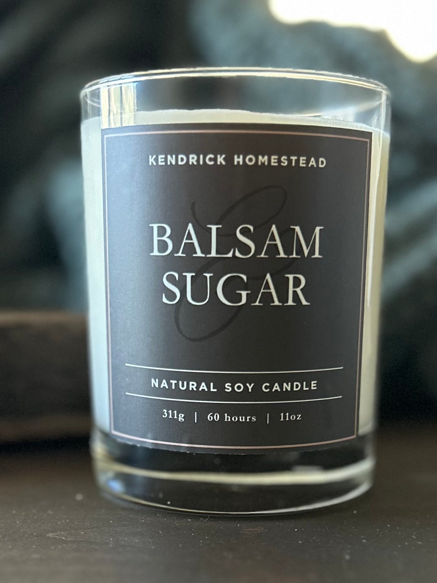 BALSAM & SUGAR soy candle