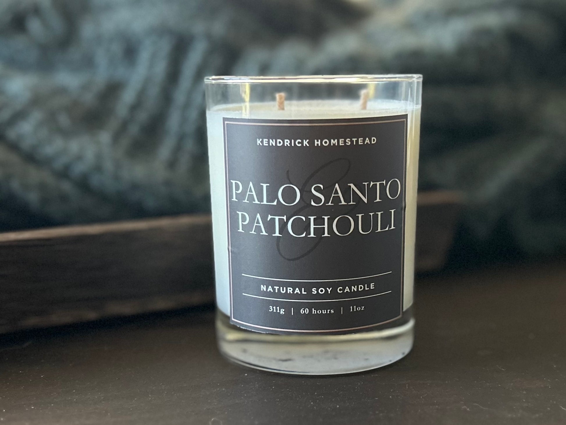 PALO SANTO & PATCHOULI soy candle