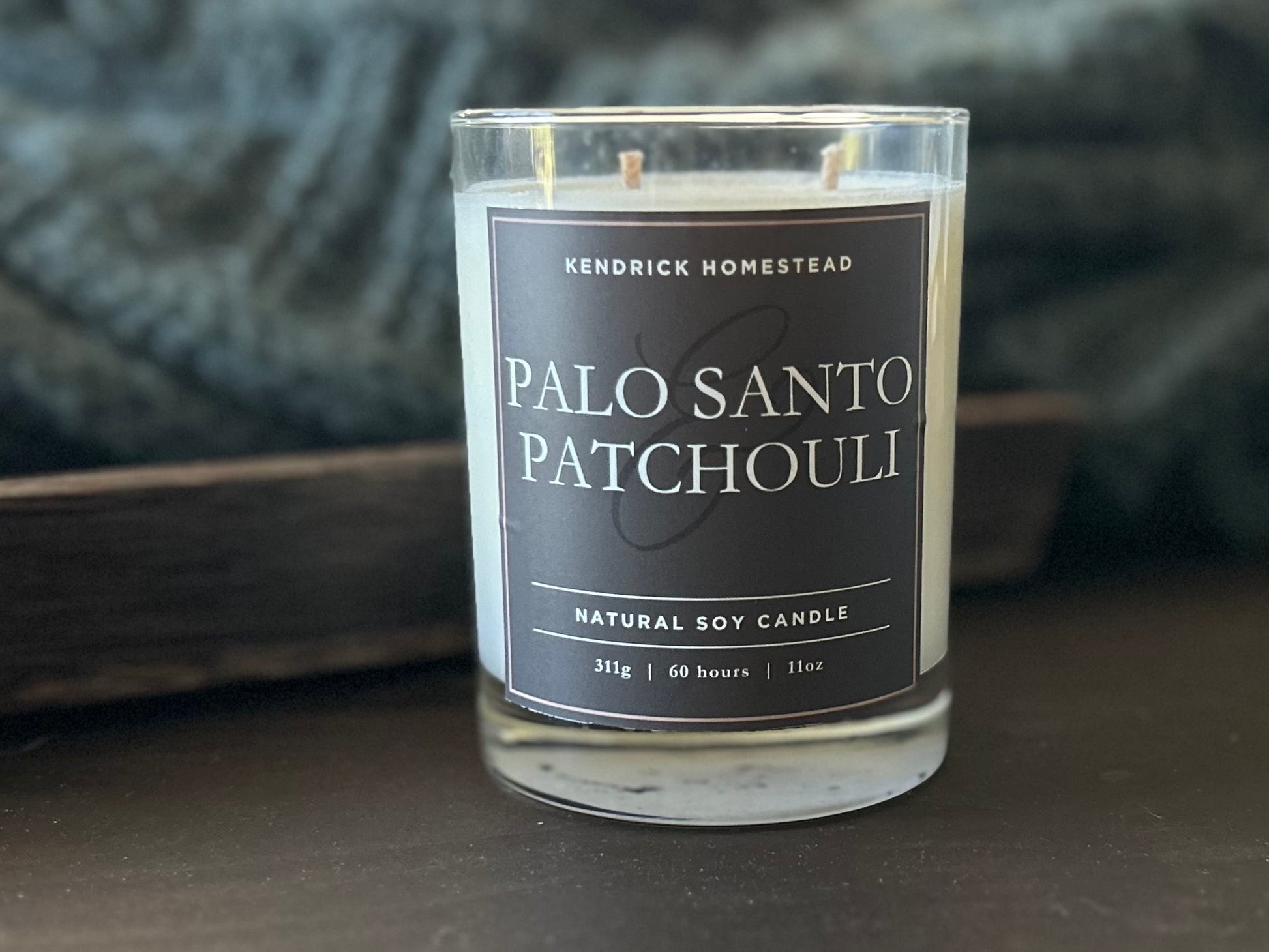 PALO SANTO & PATCHOULI soy candle