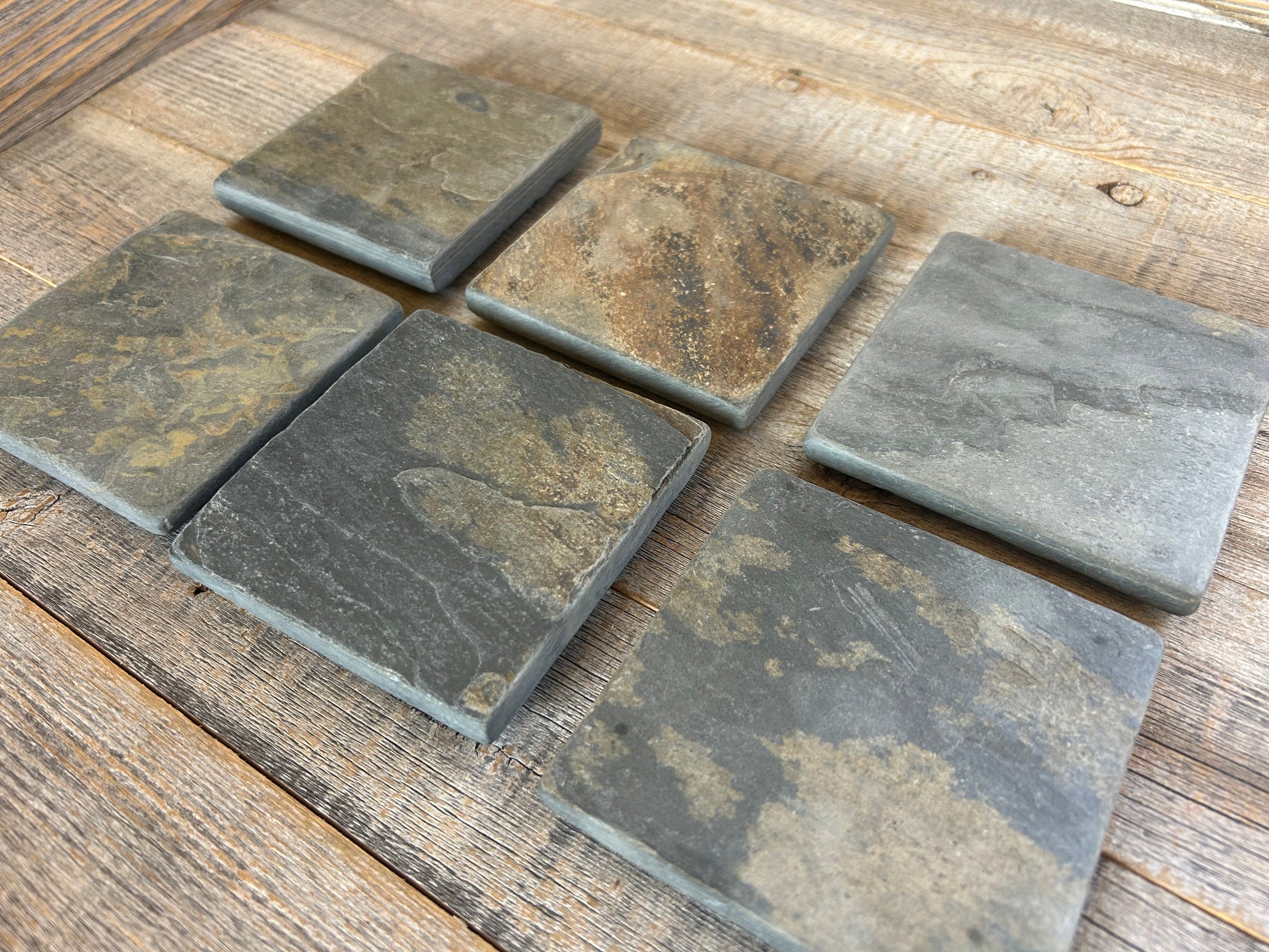 California Gold Slate soap dish, Kendrick Homestead