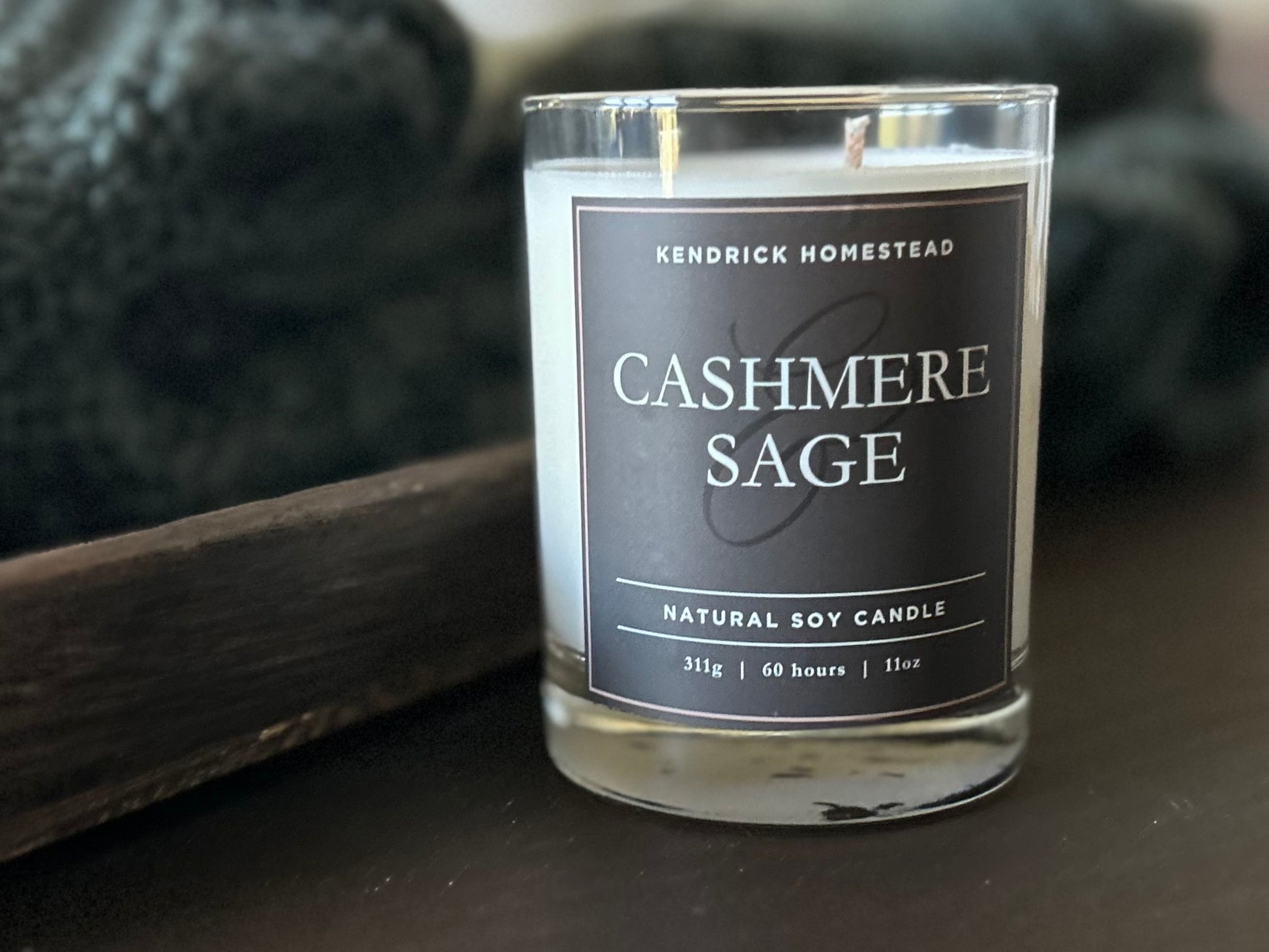 CASHMERE & SAGE soy candle